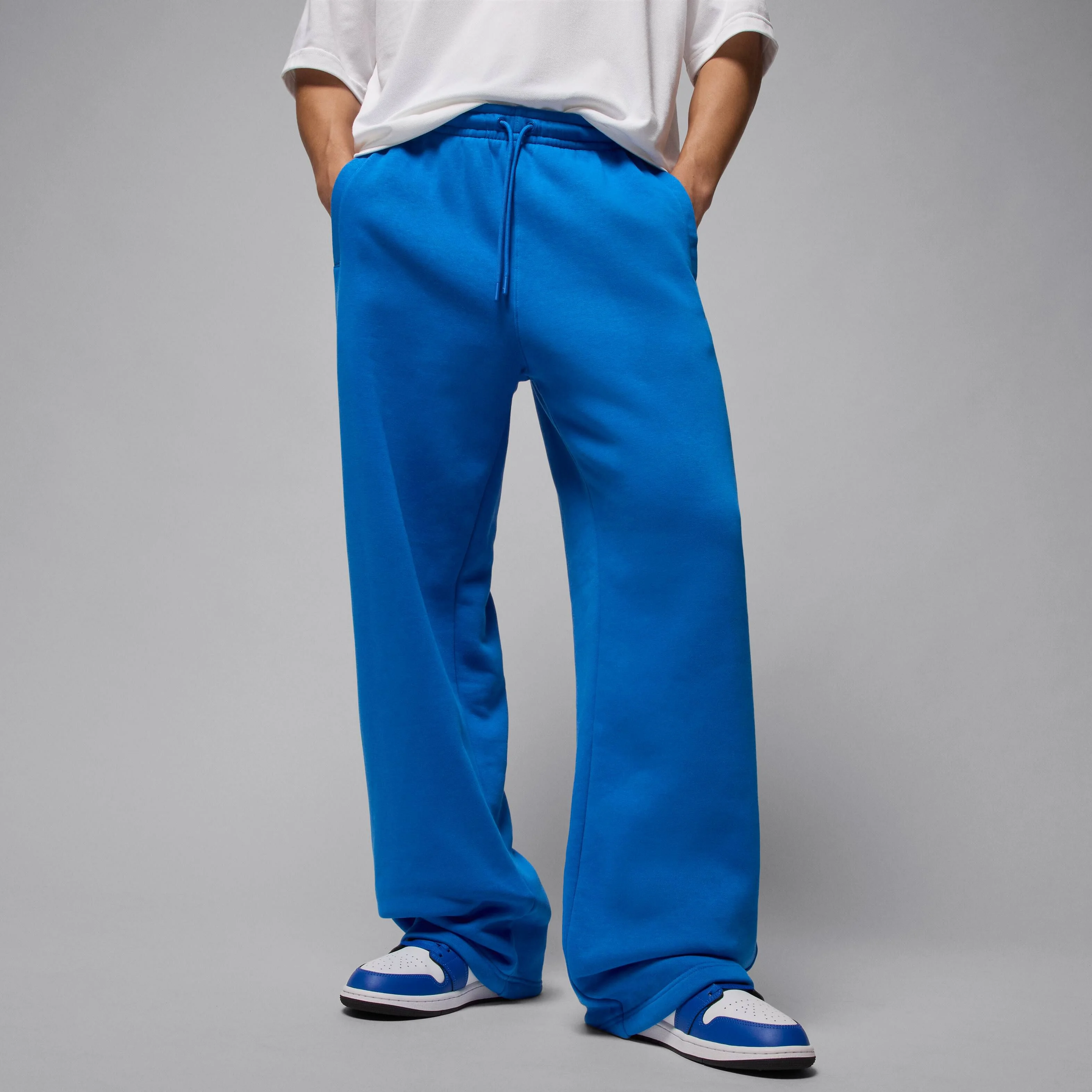 شلوار فلیس بروکلین جردن مردانه با سایز بزرگ و دمپای باز