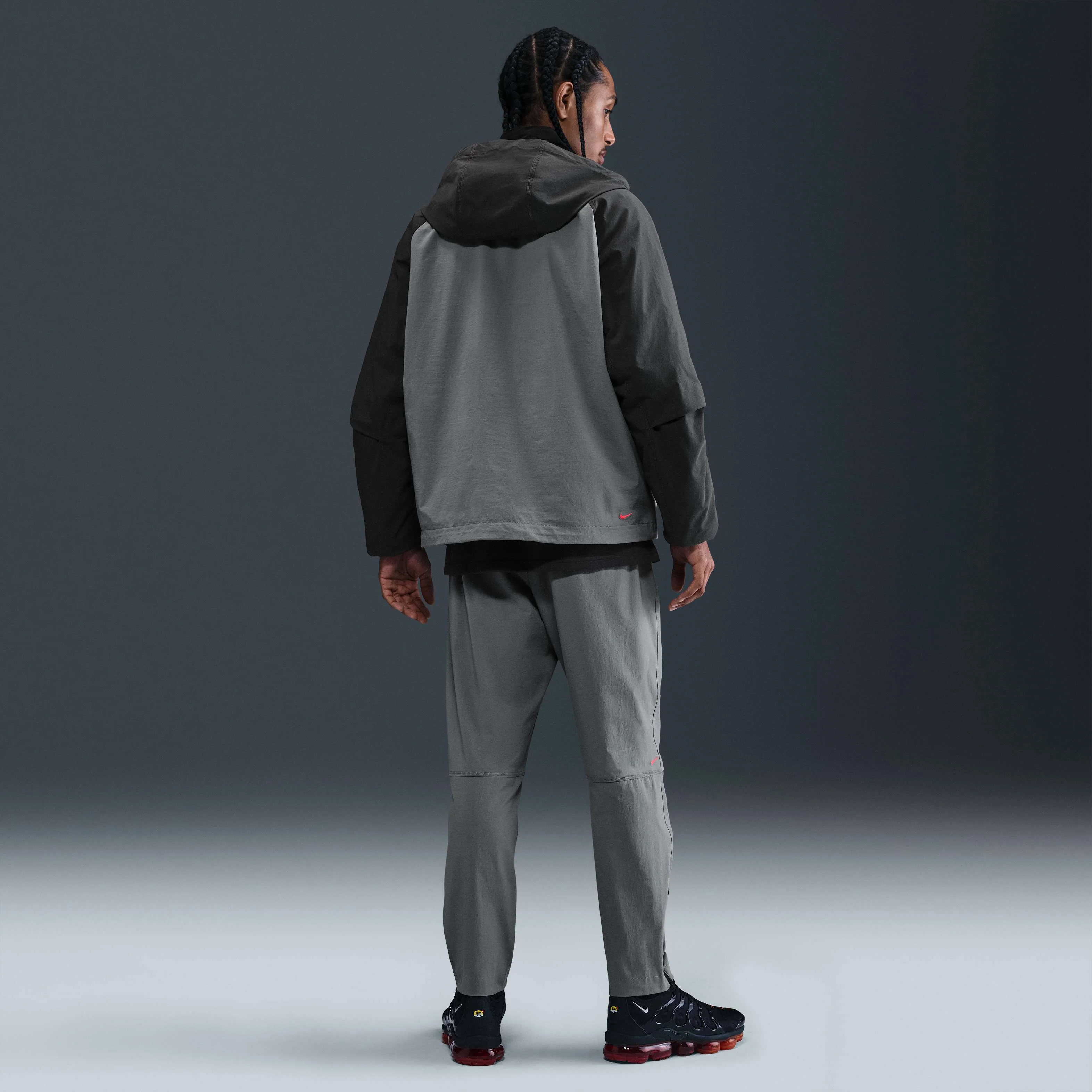 شلوار مردانه بافتنی نایکی تک با لبه باز شلوار مردانه بافتنی نایکی تک با لبه باز