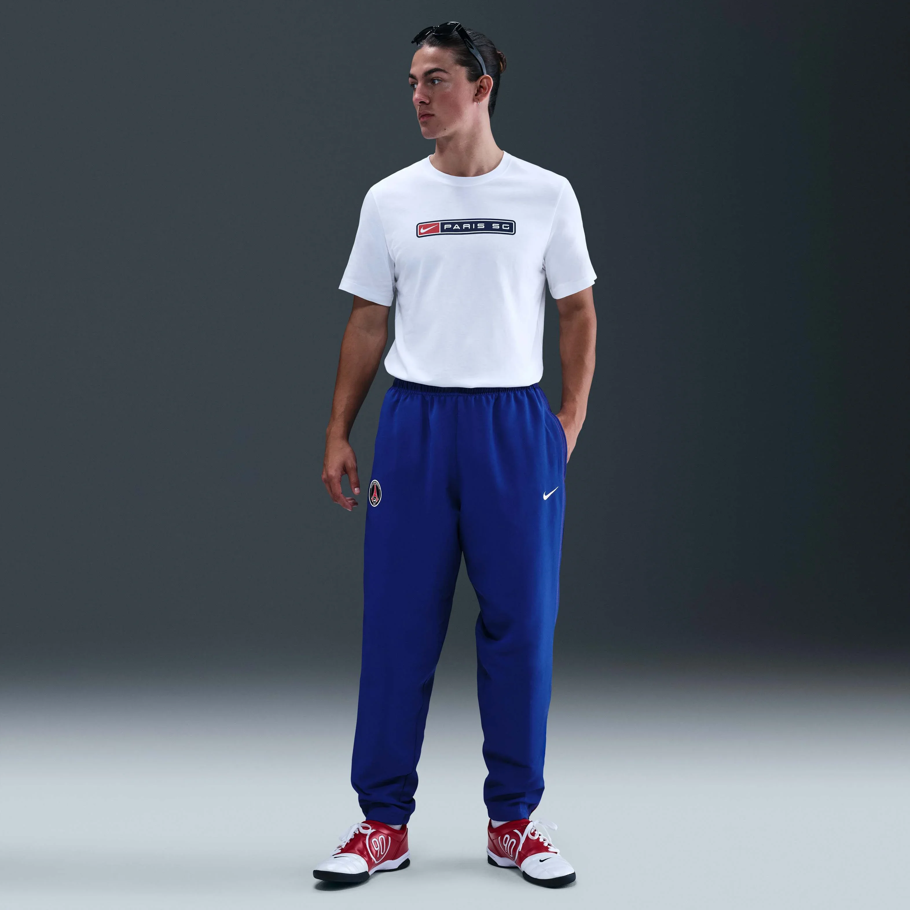 شلوار گرمکن مردانه نایک مدل Paris Saint-Germain 2004 Total 90 Reissue