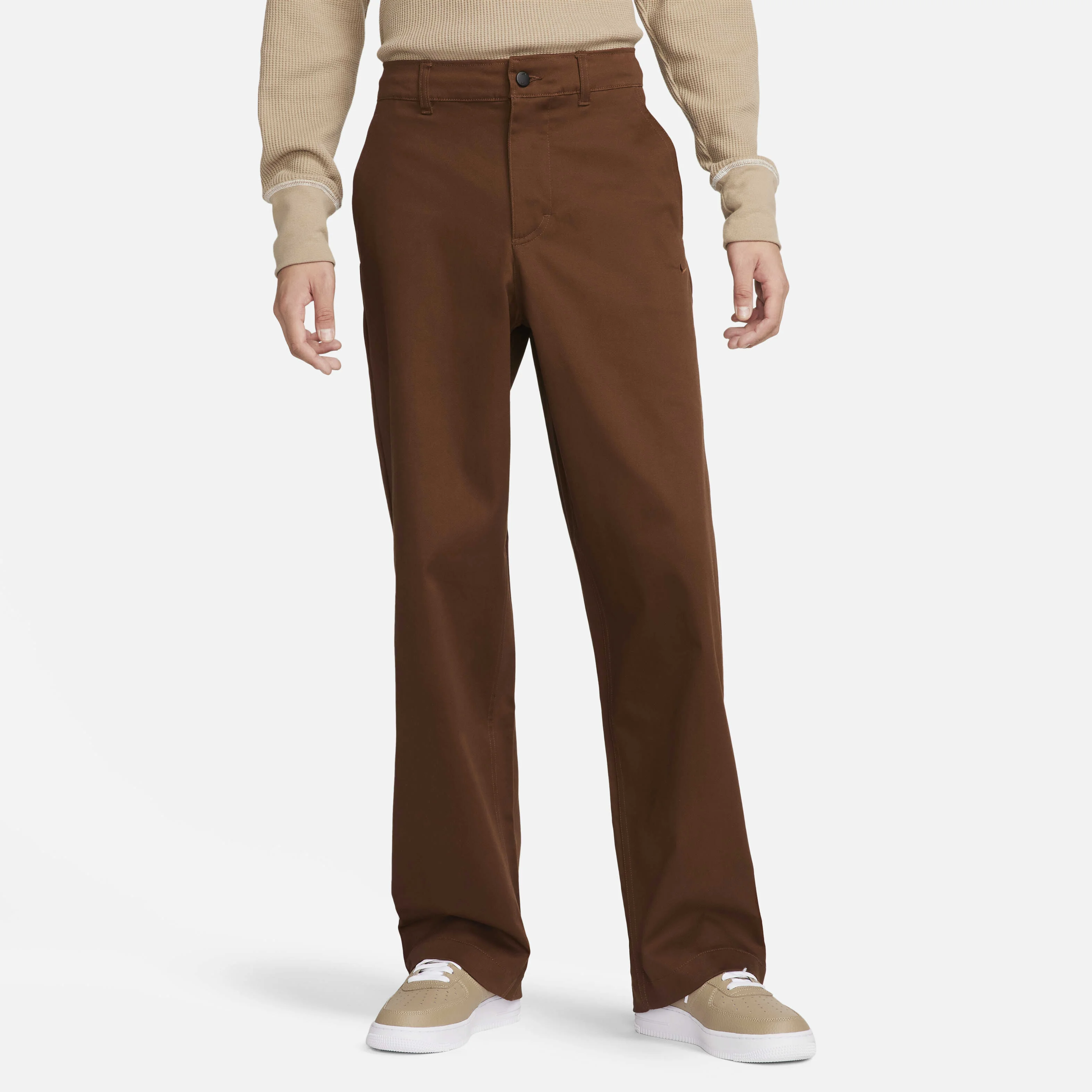 شلوار مردانه نایکی لایف مدل El Chino - رنگ کاکائویی