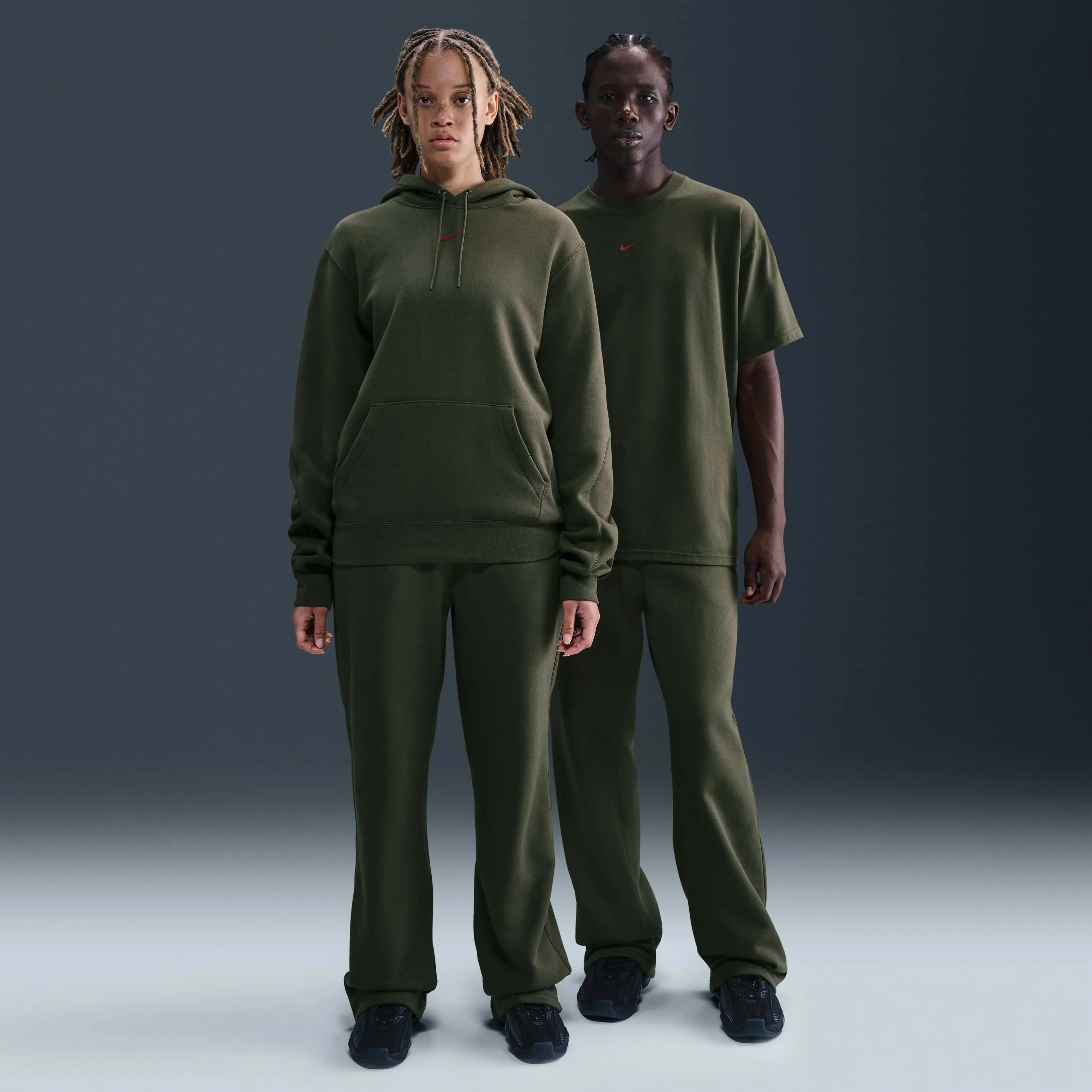 شلوار گرمکن پایین باز پشمی نایک نوکتا