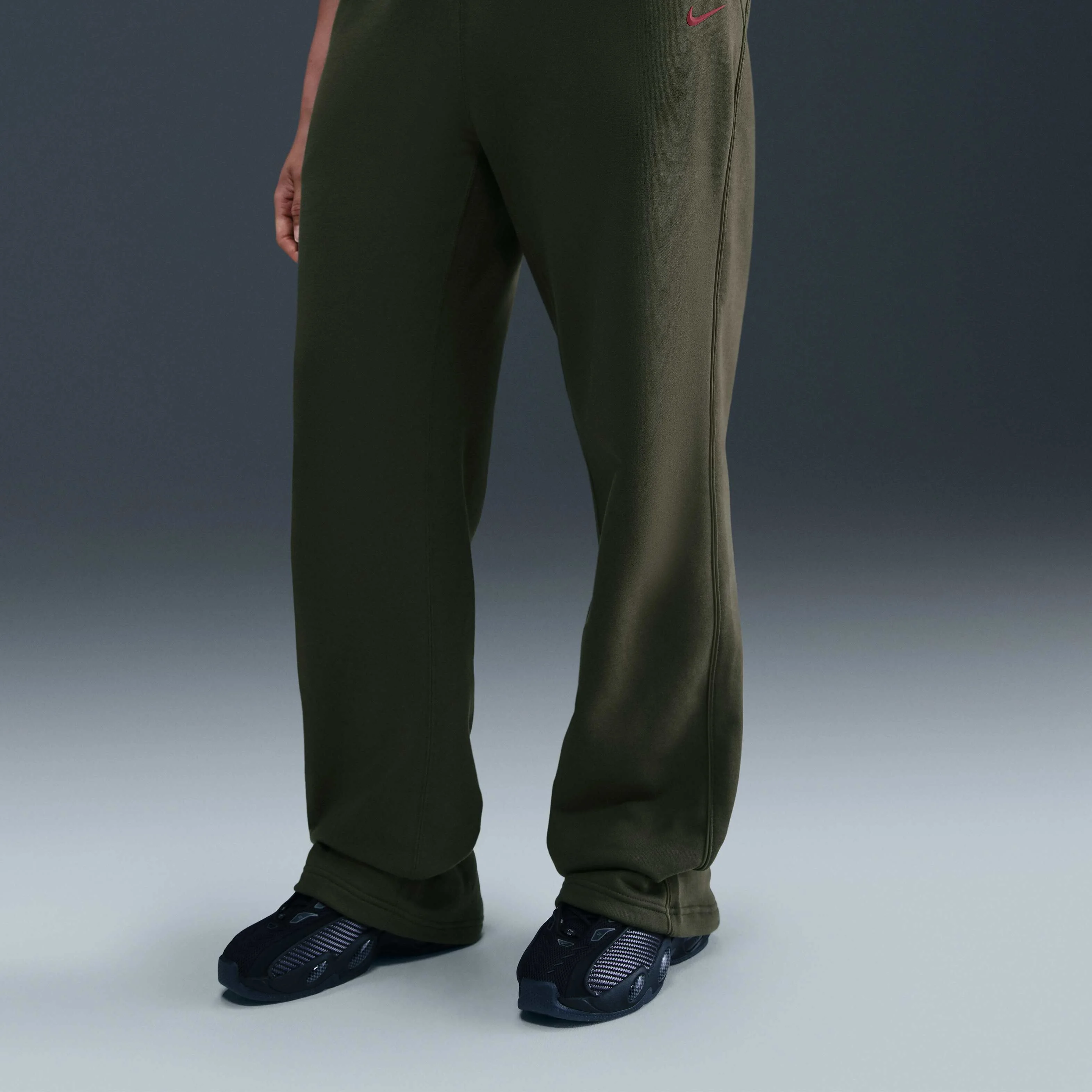 شلوار گرمکن پایین باز پشمی نایک نوکتا