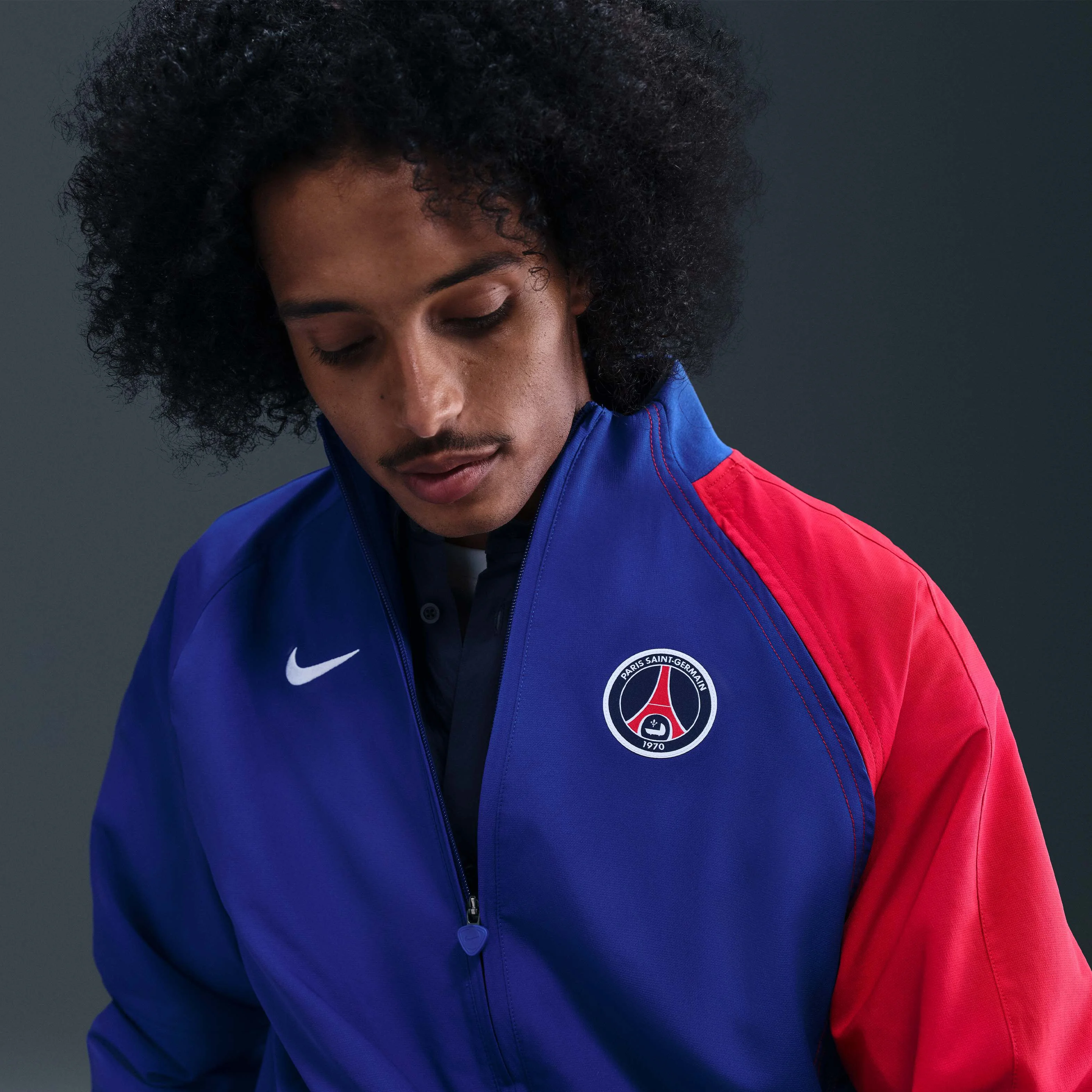 ژاکت گرمکن مردانه نایک مدل Paris Saint-Germain 2004 Total 90 Reissue