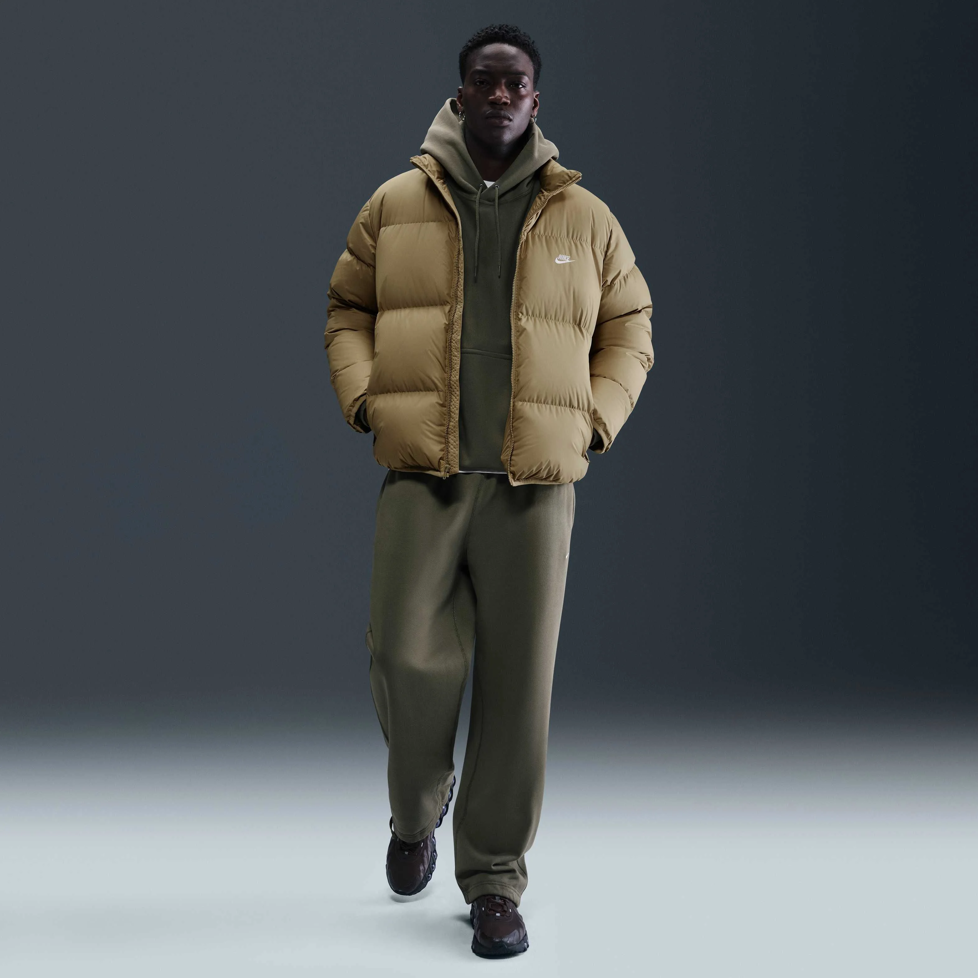 کاپشن پفی مردانه نایکی اسپرتس ویر کلاب Therma-FIT