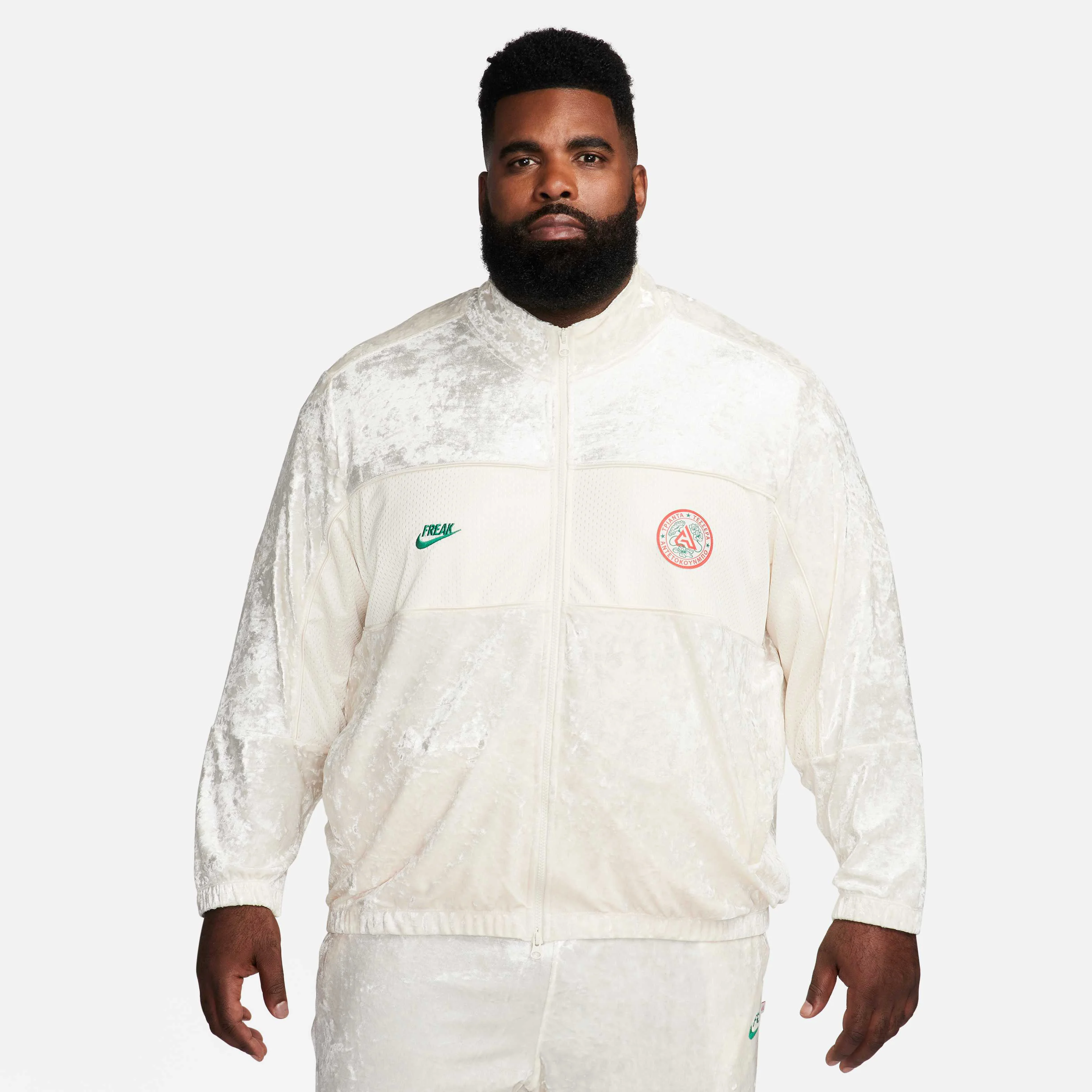 ژاکت مخملی زیپ‌دار مردانه یانیس