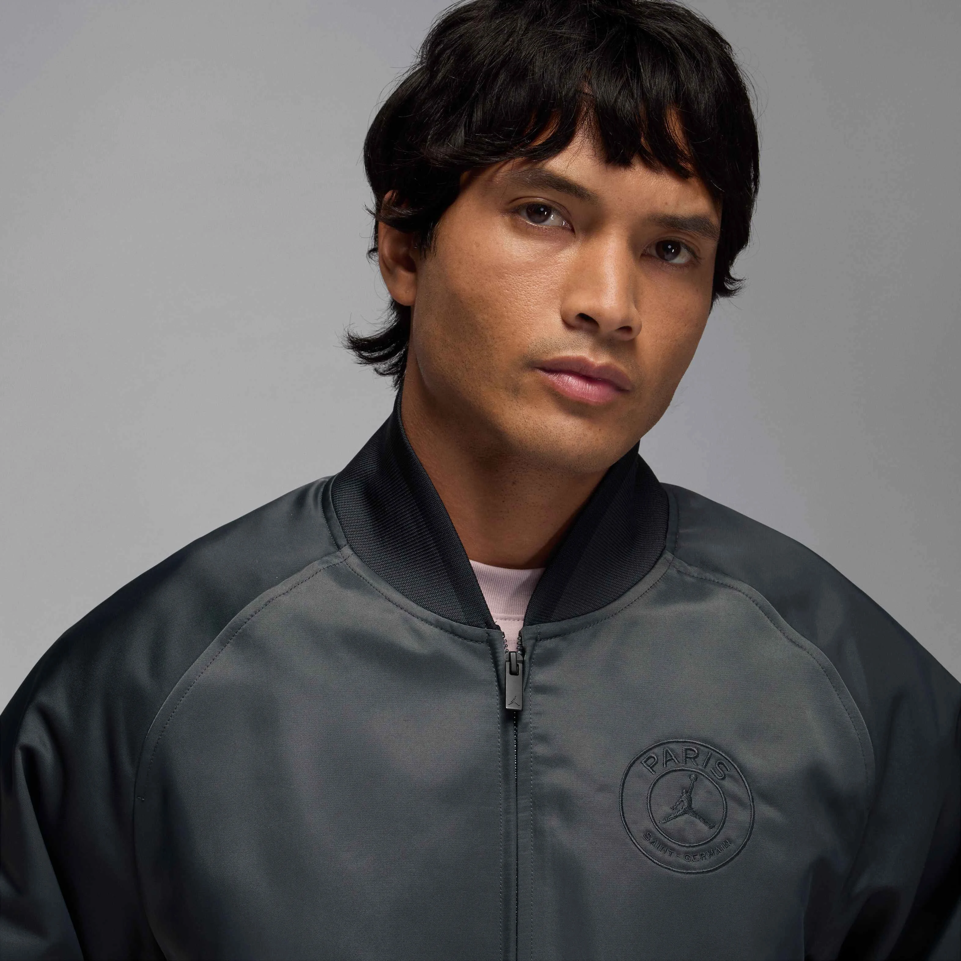 ژاکت مردانه سرود پاریس سن ژرمن - ذغالی