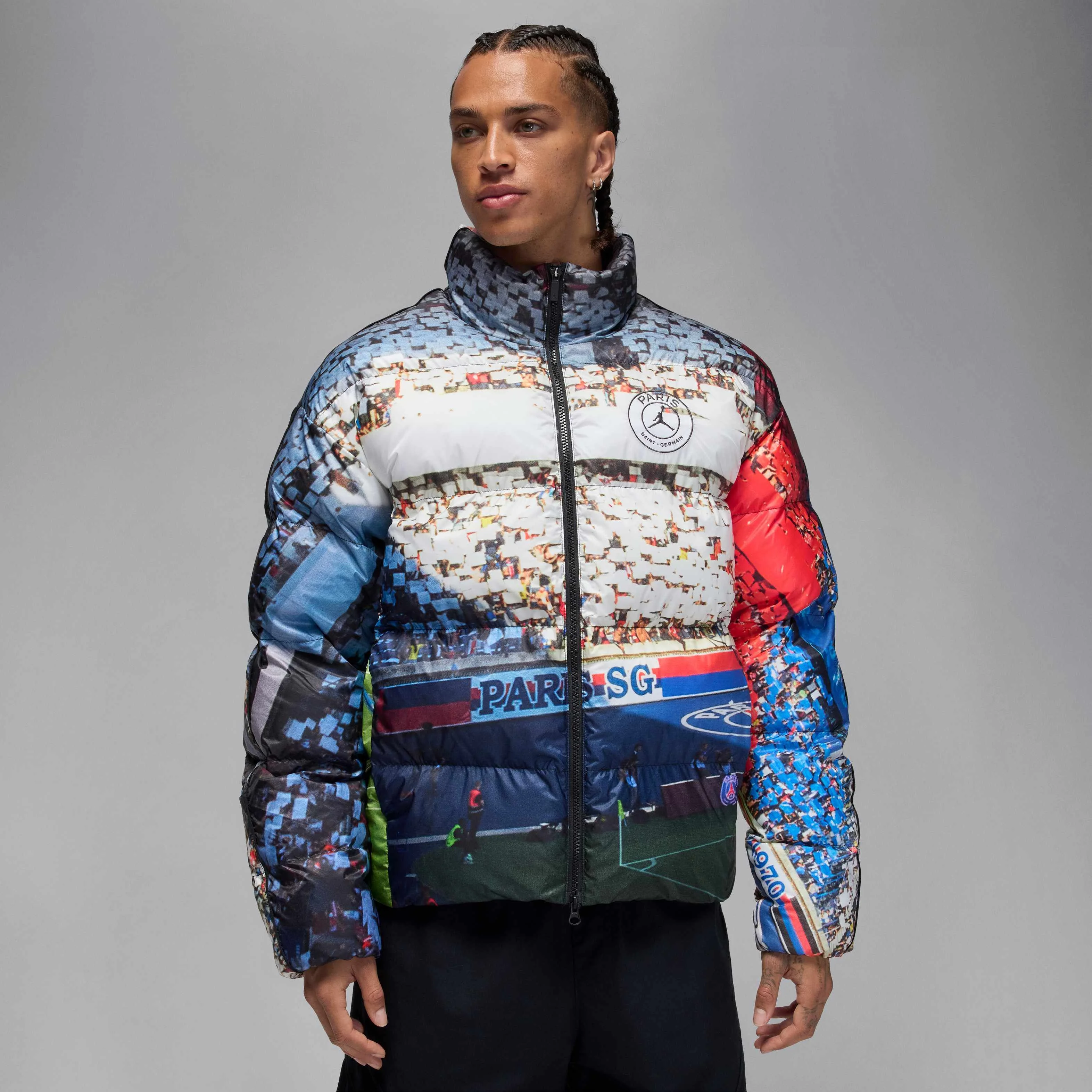 پارکا مردانه پاری سن ژرمن - مشکی