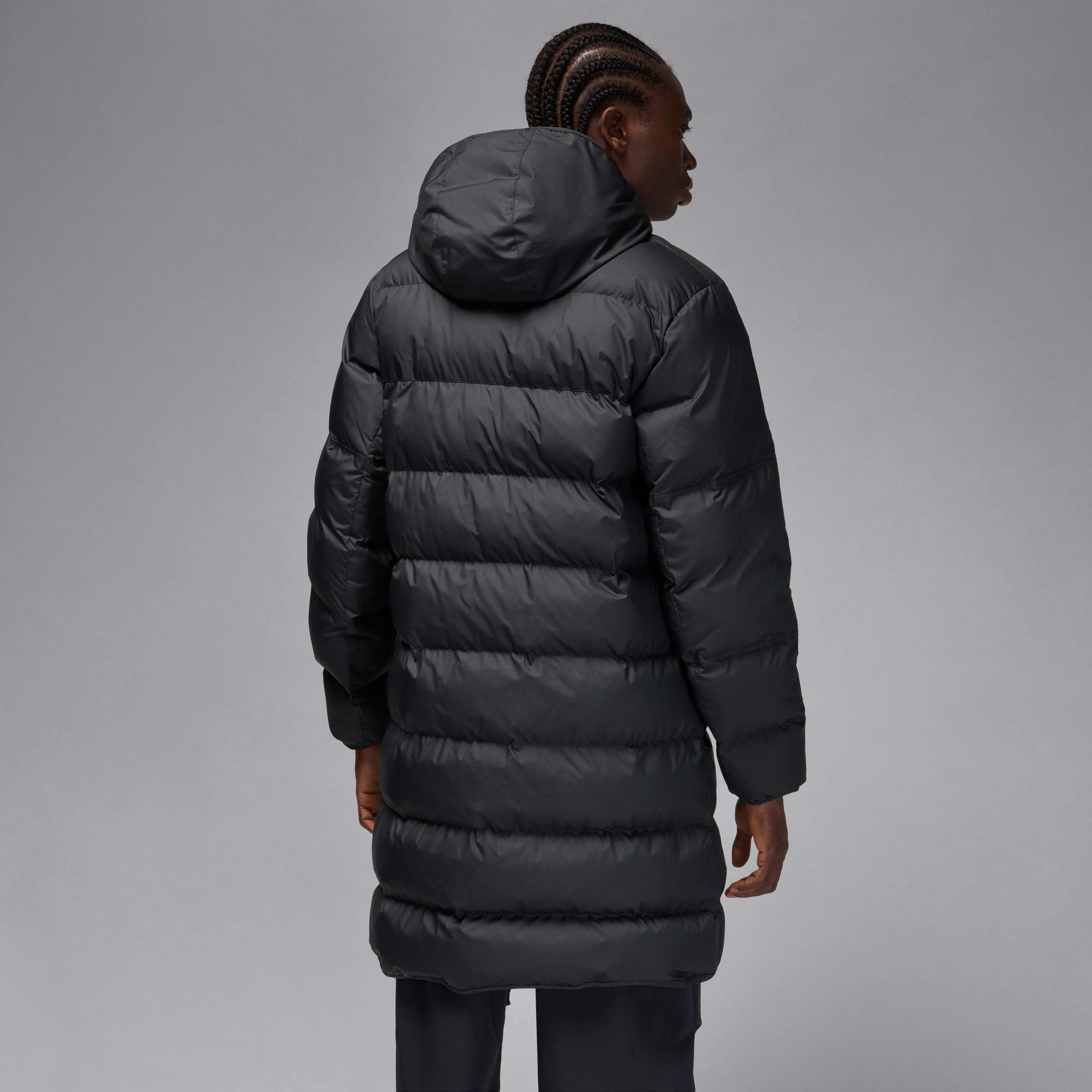 ژاکت کلاه دار مردانه نایک جردن استورم-فیت مخصوص فوتبال، مدل Paris Saint-Germain Strike Windrunner PrimaLoft® Fourth