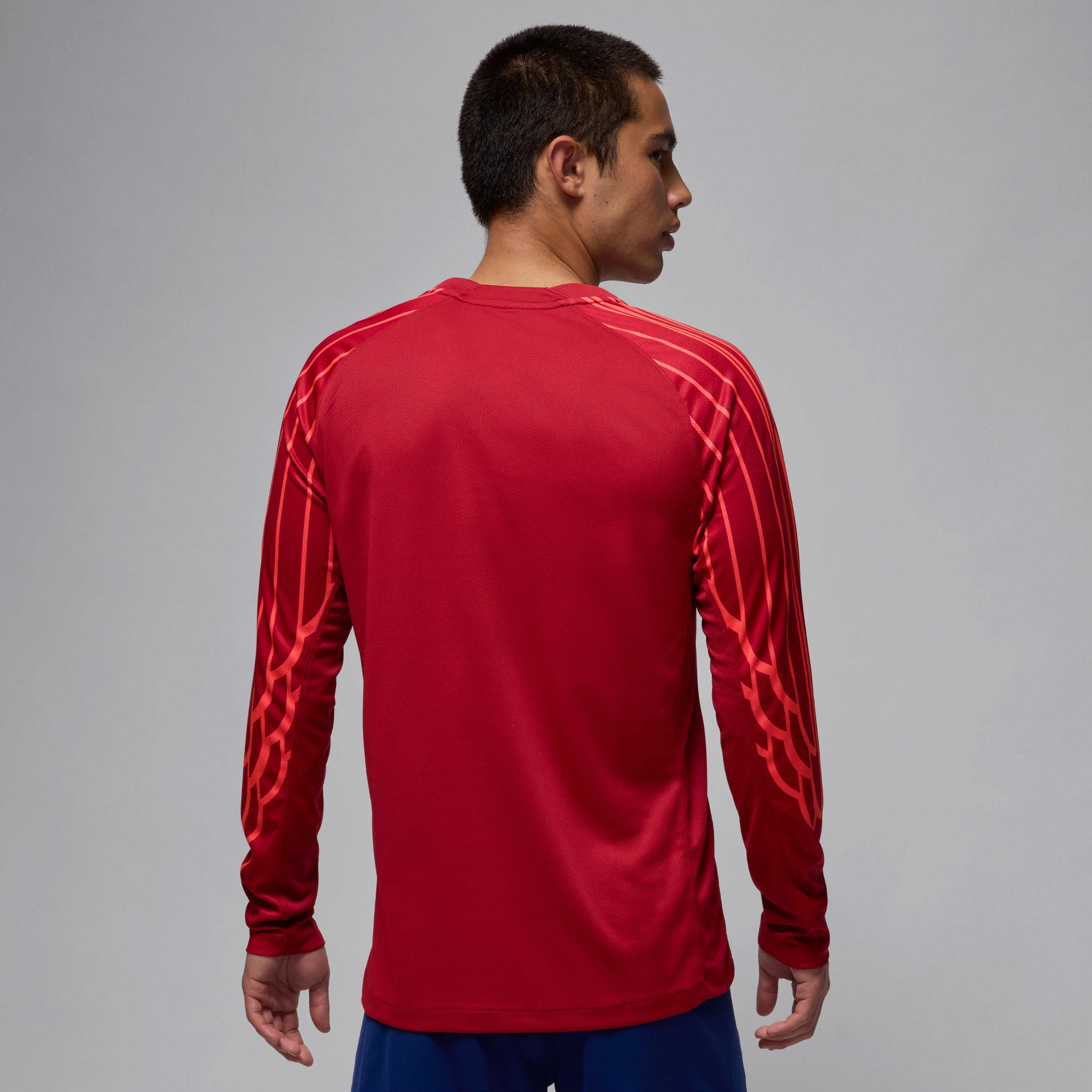 پیراهن آستین بلند دروازه‌بانی چهارم مردانه پاریس سن ژرمن 2025 استادیوم جردن درای-فیت