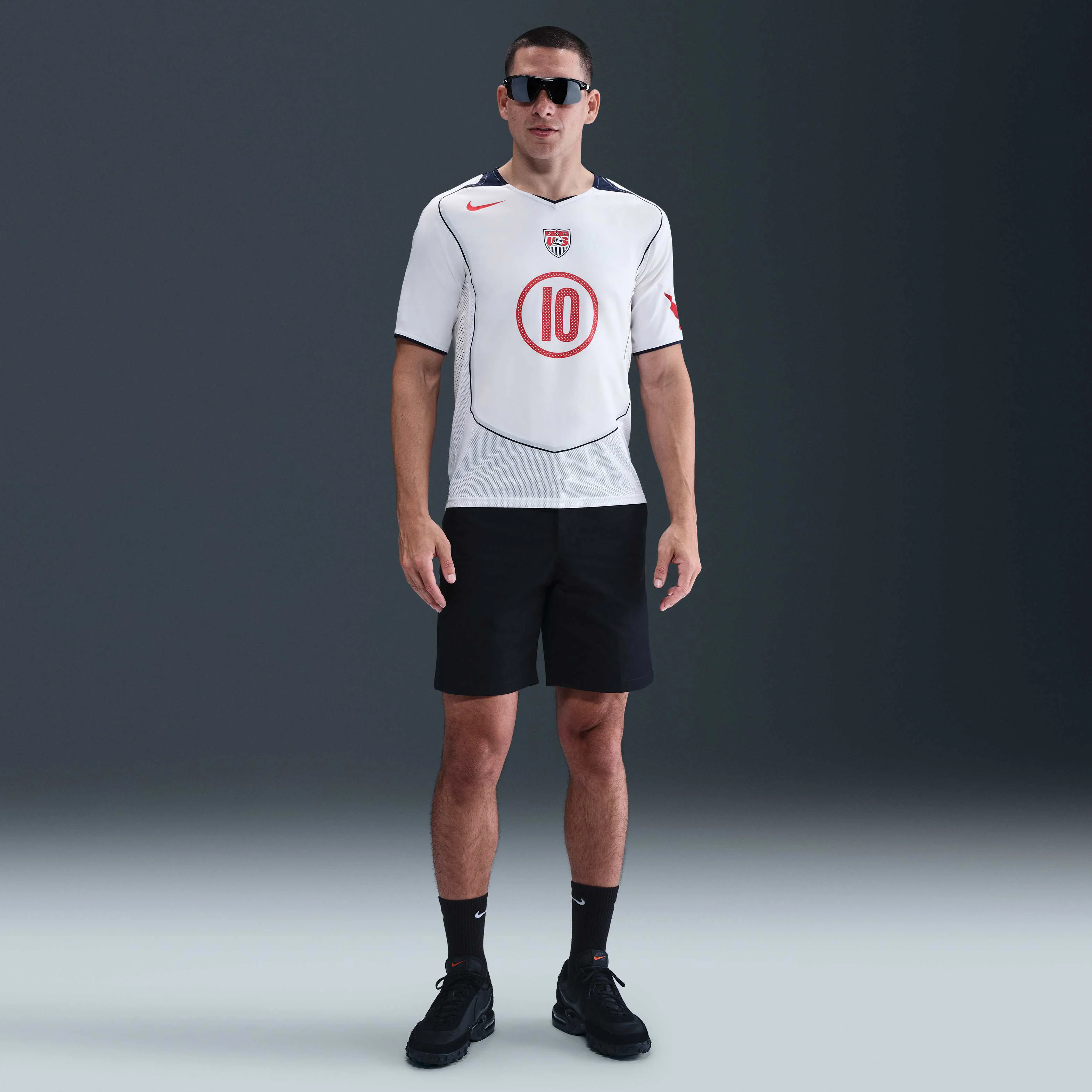 پیراهن تکرار نسخه مردانه نایک فوتبال لاندن دونووان USMNT 2004 Total 90