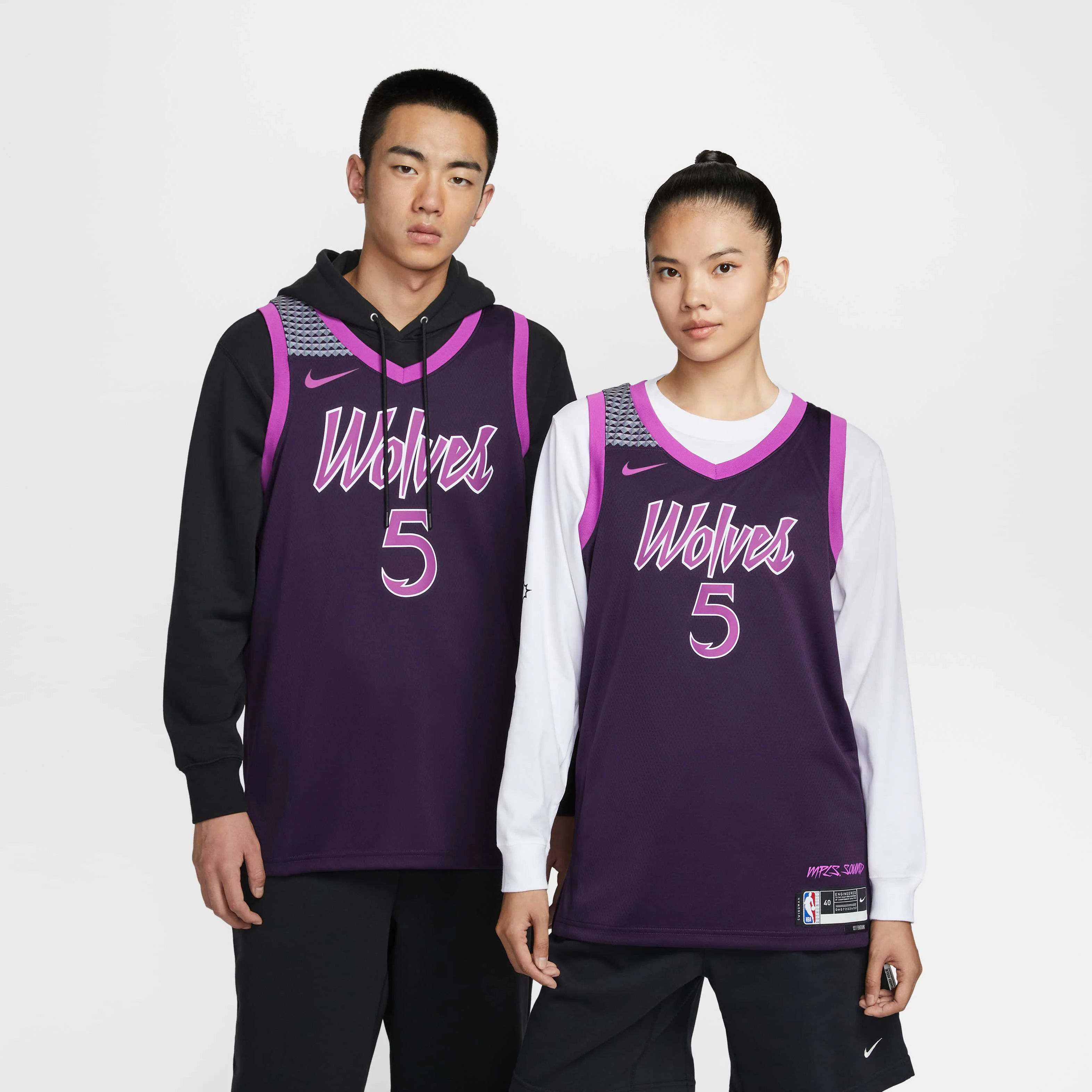 پیراهن ورزشی مردانه آنتونی ادواردز Minnesota Timberwolves City Edition Nike NBA Swingman
