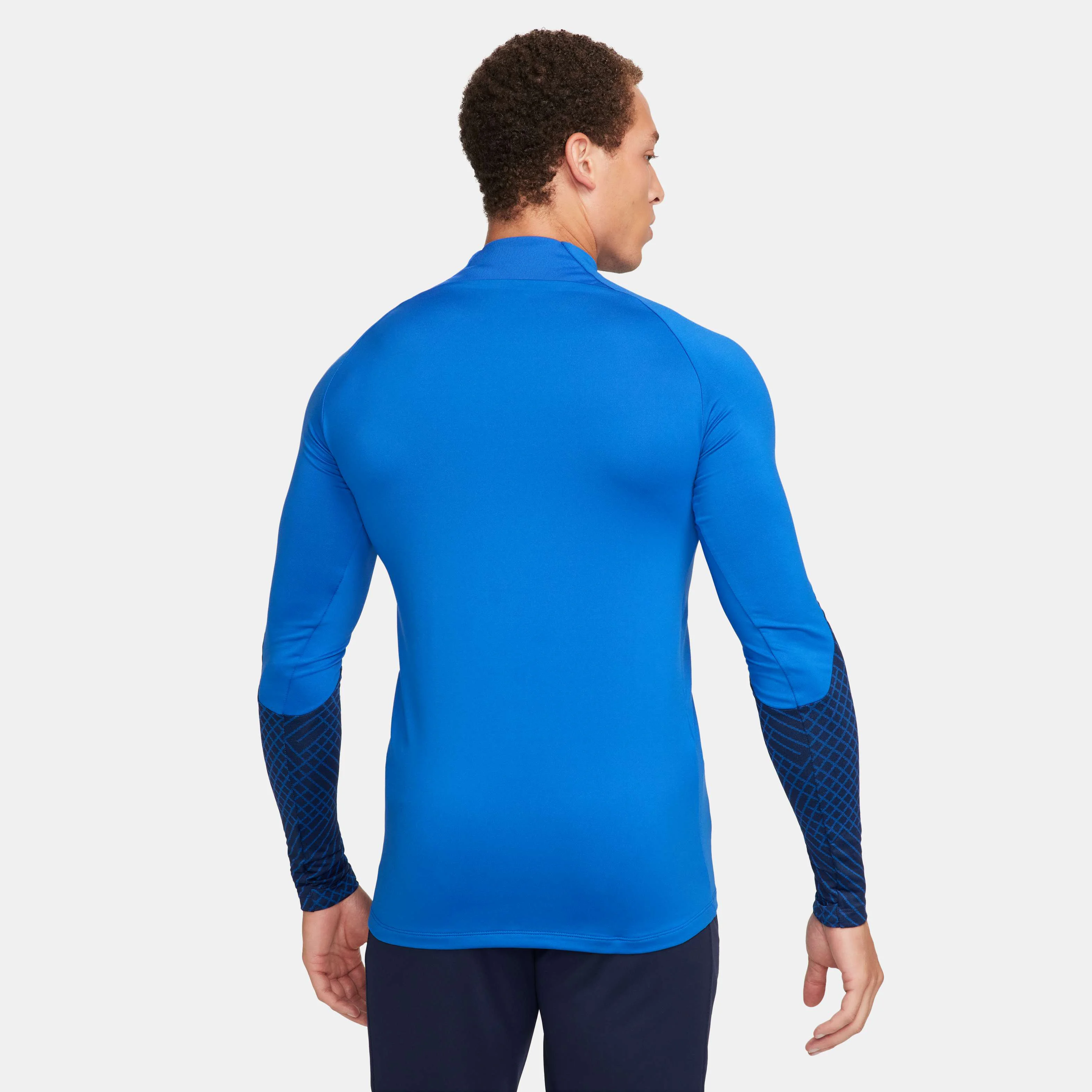 تاپ تمرینی فوتبال مردانه نایکی Dri-FIT Strike - آبی رویال/آبی رویال/آبسیدین/سفید