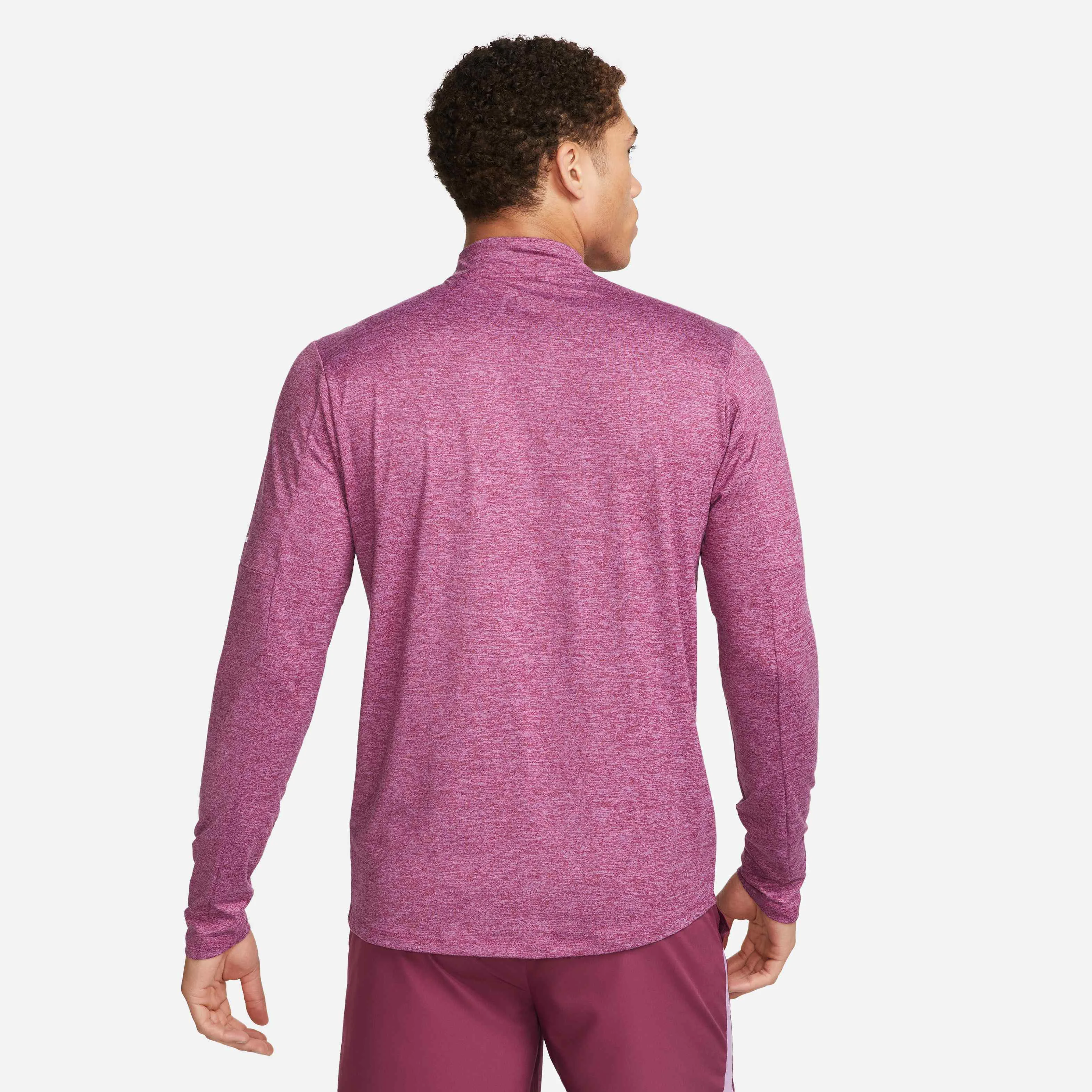 تاپ ورزشی مردانه نایکی Dri-FIT با زیپ نیمه – Rosewood/Rush Fuchsia/Heather تاپ ورزشی مردانه نایکی Dri-FIT با زیپ نیمه – Rosewood/Rush Fuchsia/Heather