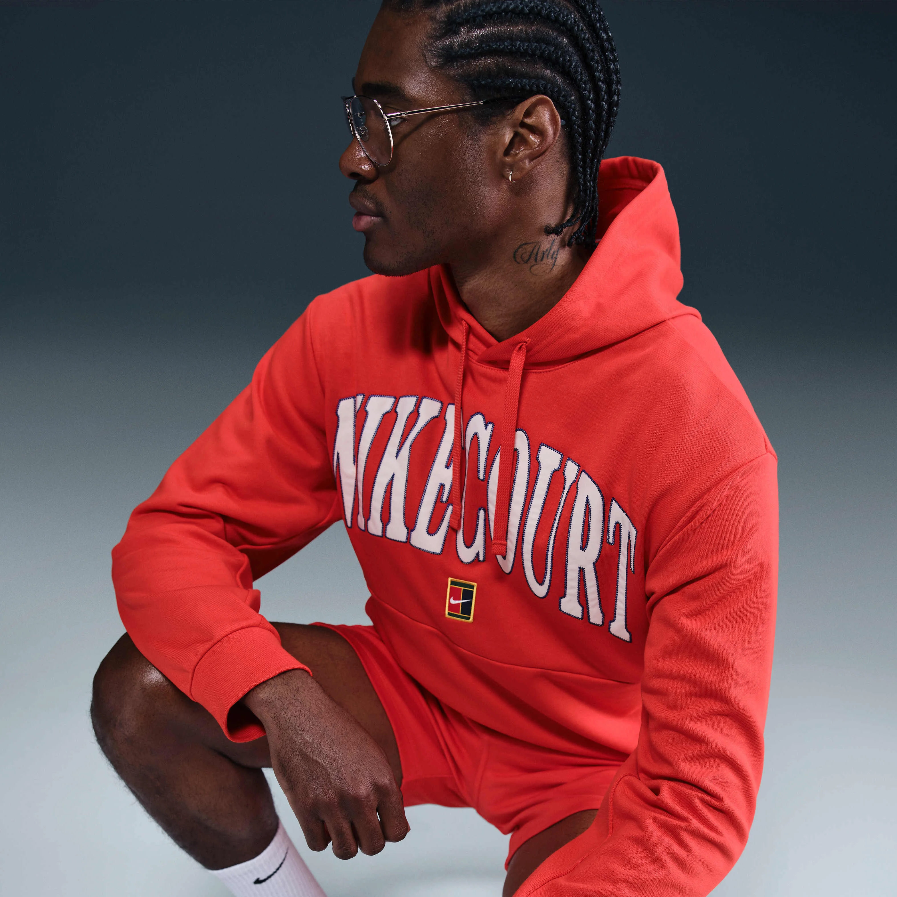 هودی پشمی تنیس مردانه نایکی کورت هریتج Dri-FIT هودی پشمی تنیس مردانه نایکی کورت هریتج Dri-FIT