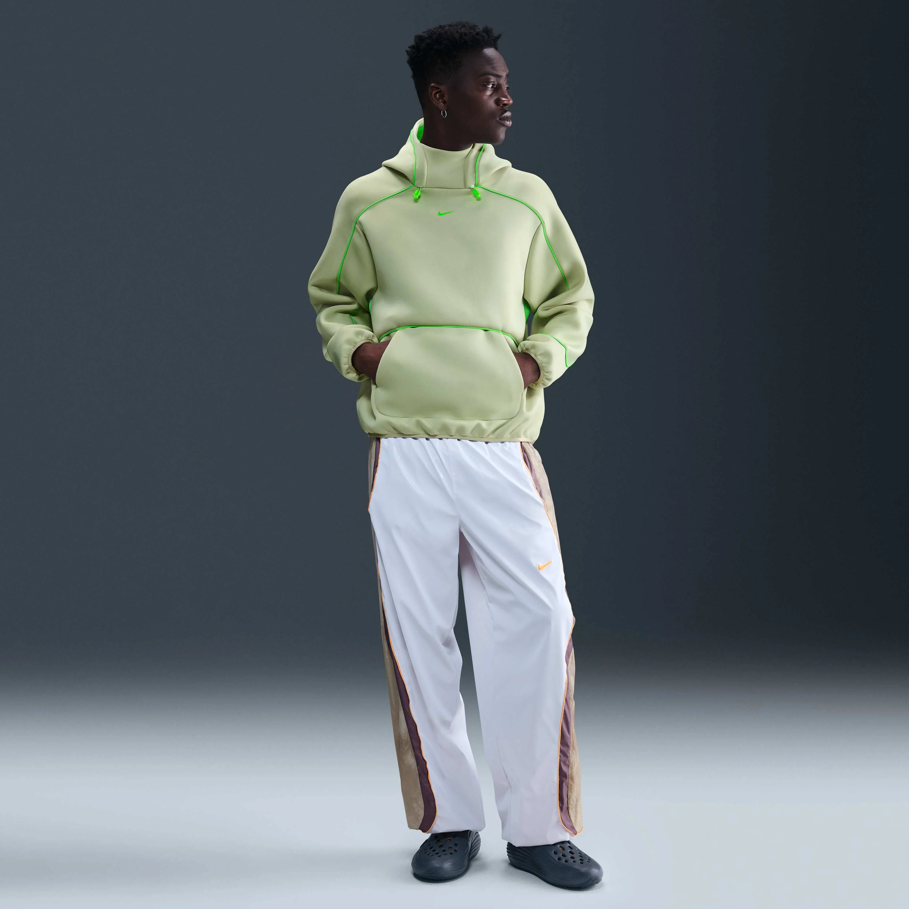 هودی مردانه نایکی مدل Project F.R.O.G. - زیتونی/سبز