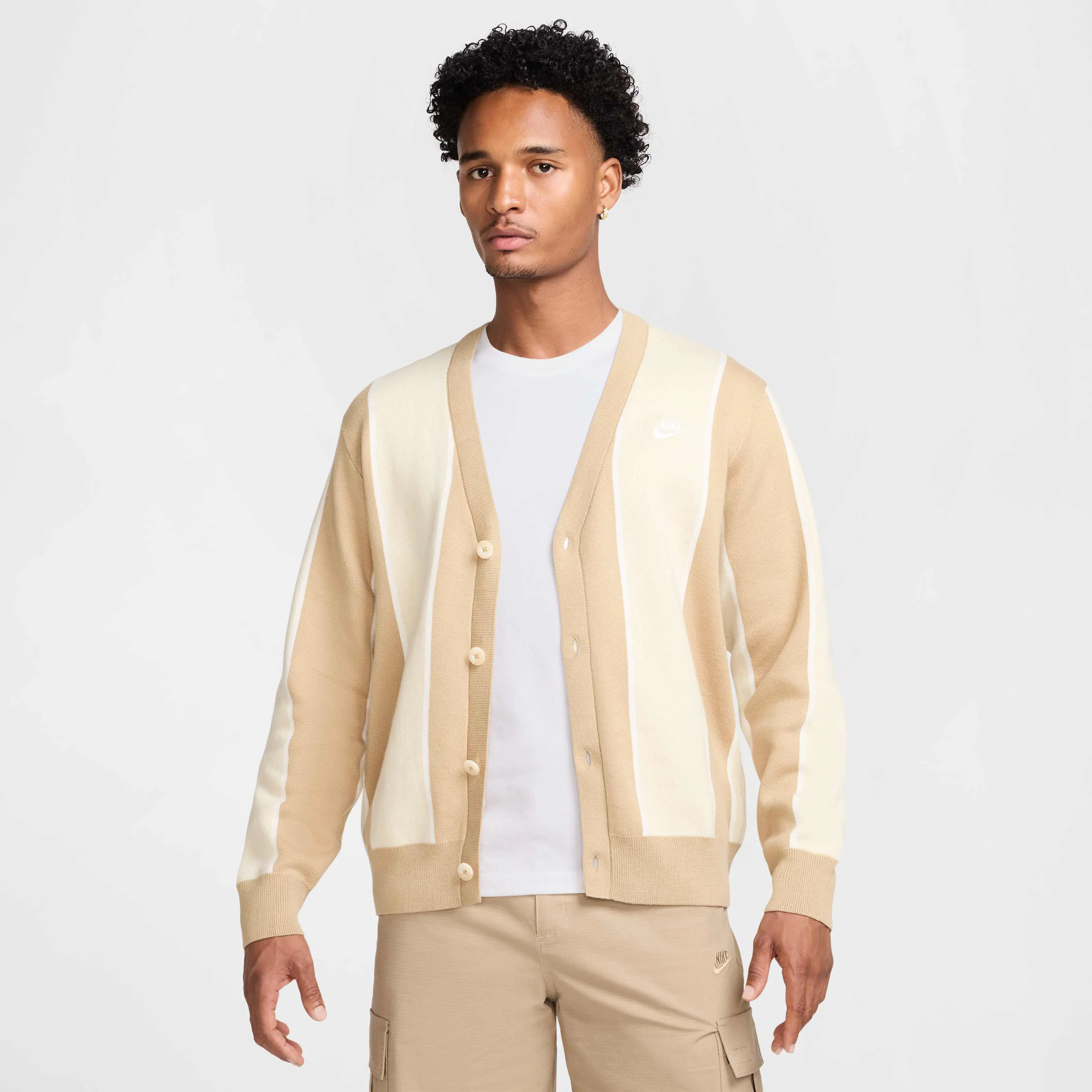 ژاکت راه راه مردانه نایکی مدل کلاب