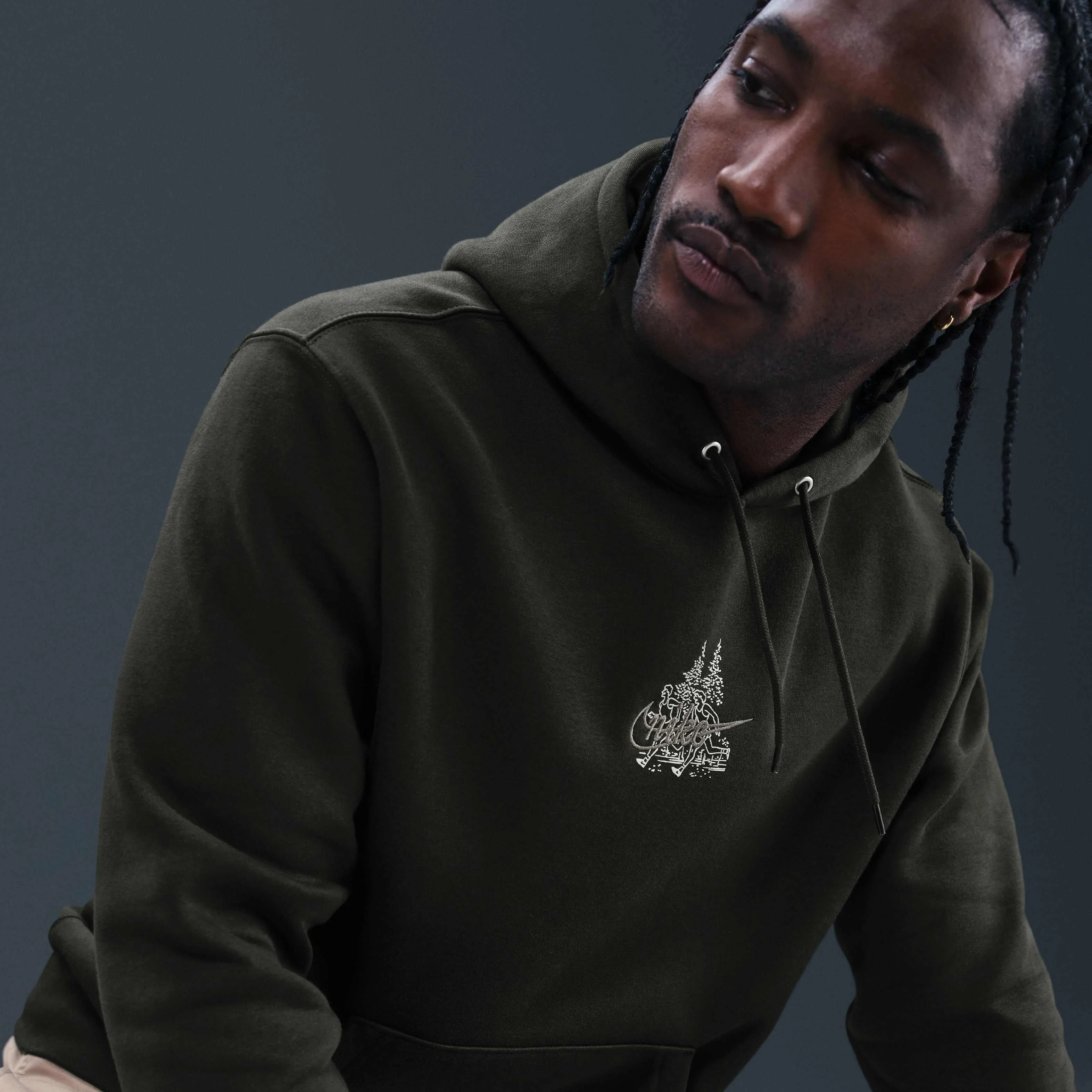 هودی پشمی مردانه نایکی اسپرتس ویر کلاب