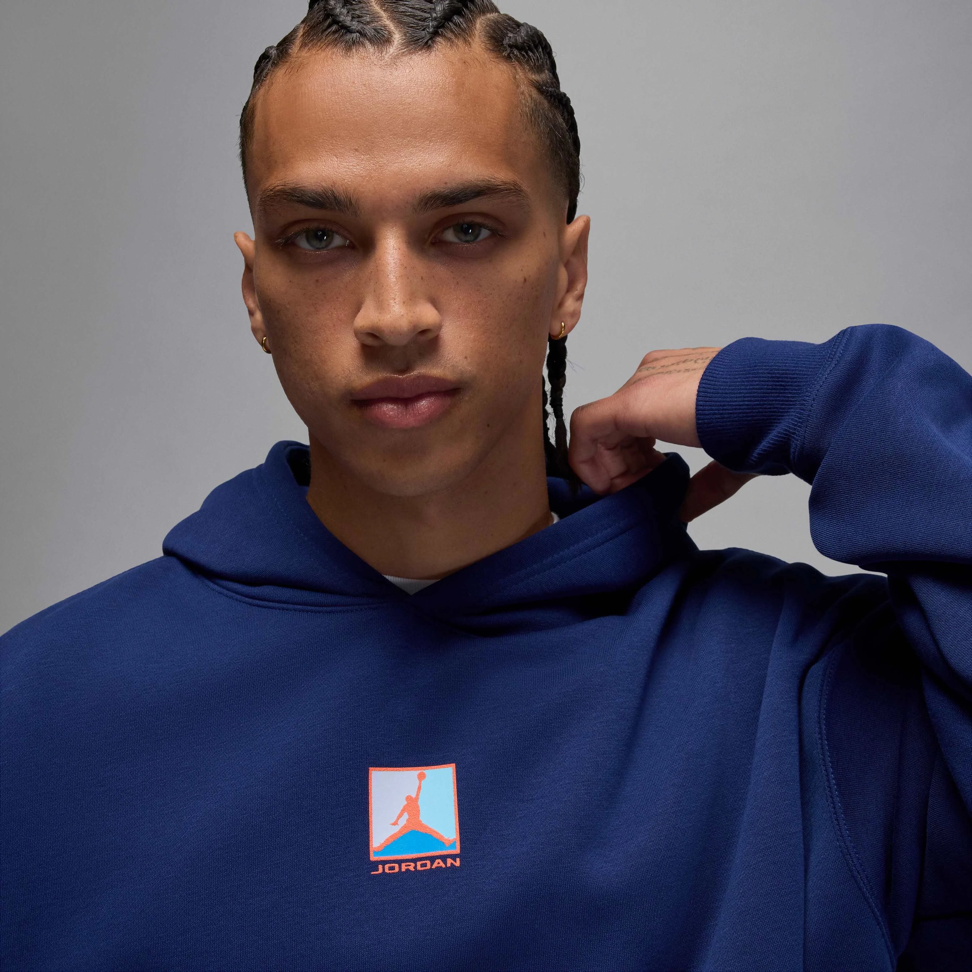 هودی گرافیکی پلوور مردانه جردن بروکلین فلیس