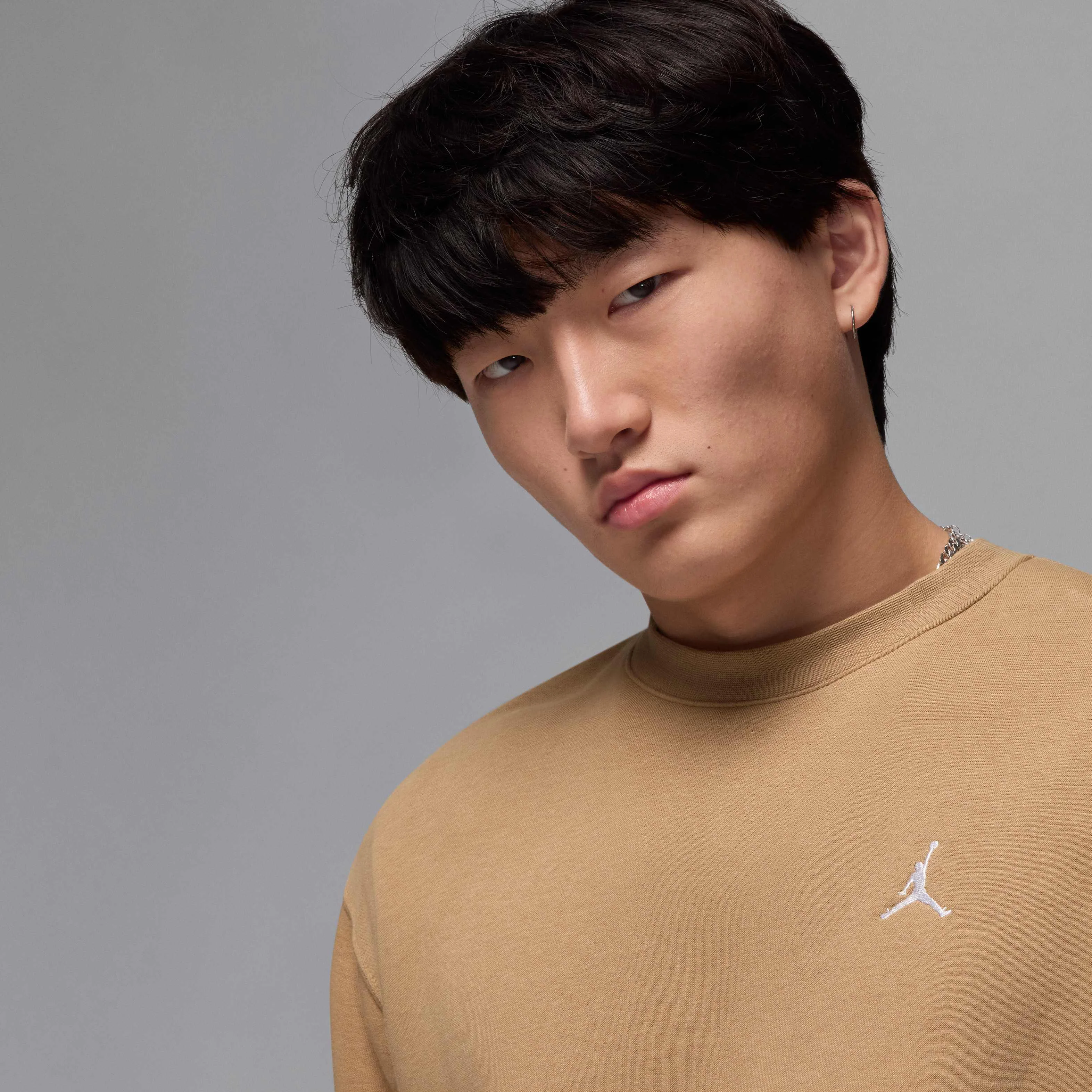 سویشرت یقه گرد مردانه جردن بروکلین فلیس