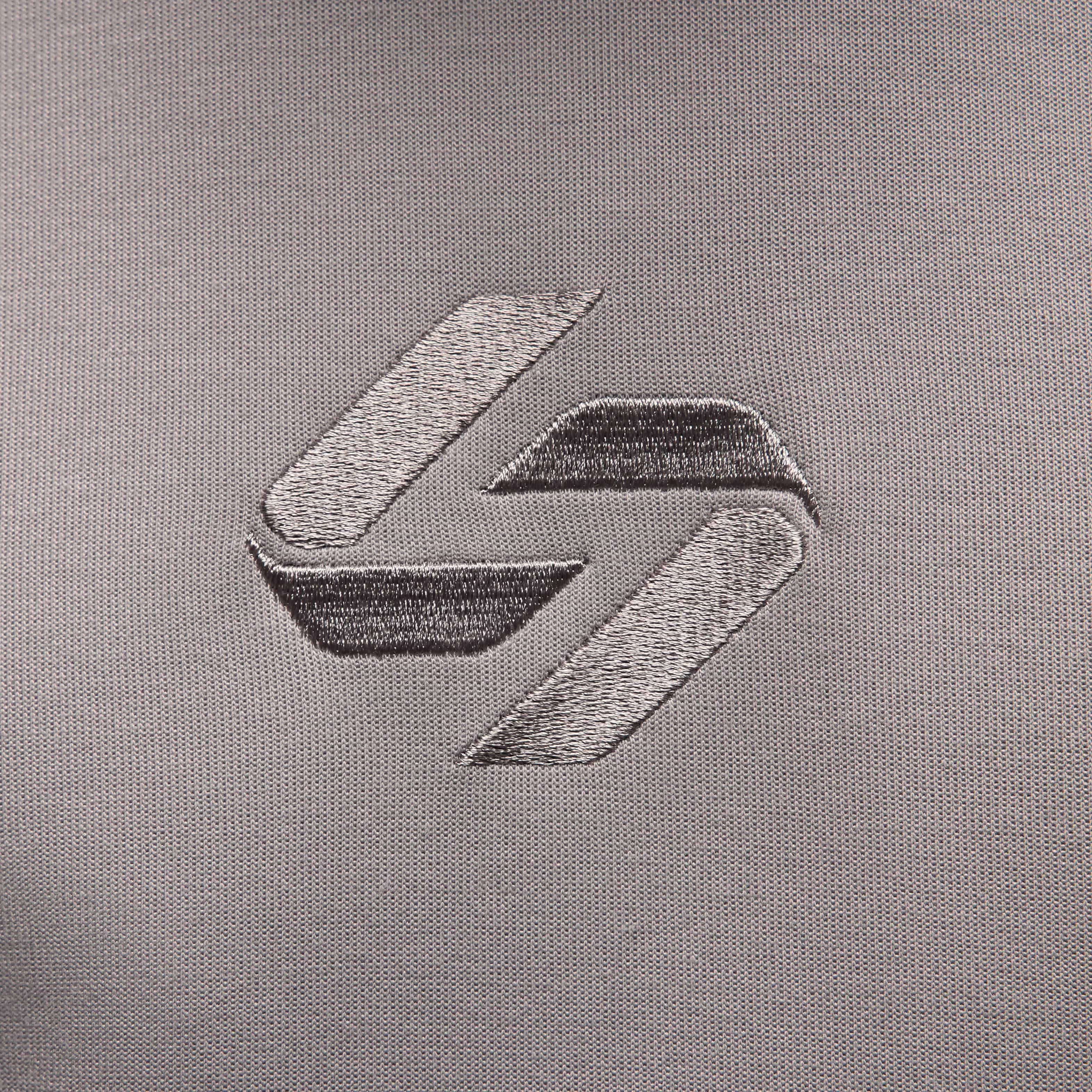 هودی پولیور مردانه لوکا Dri-FIT Fleece - خاکستری کالج/بنفش ایرانی