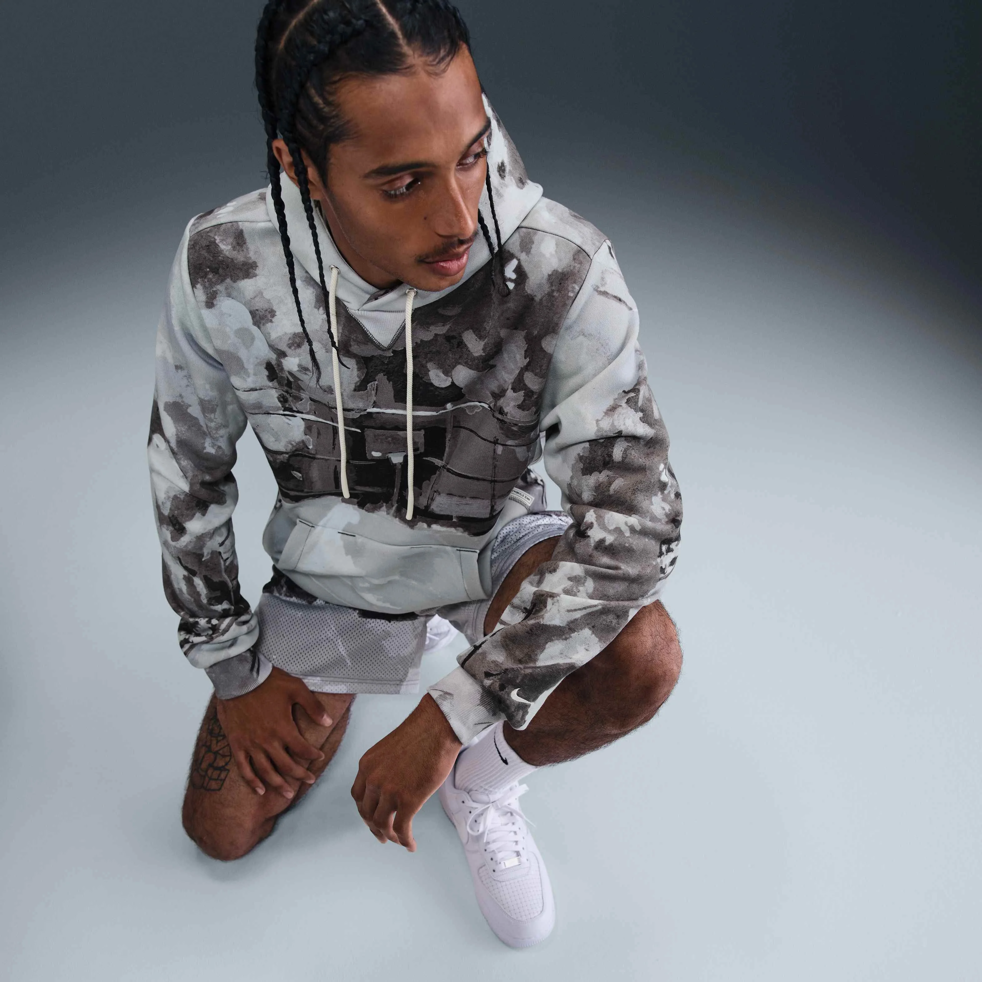 هودی ورزشی مردانه نایکی مدل Standard Issue Therma-FIT