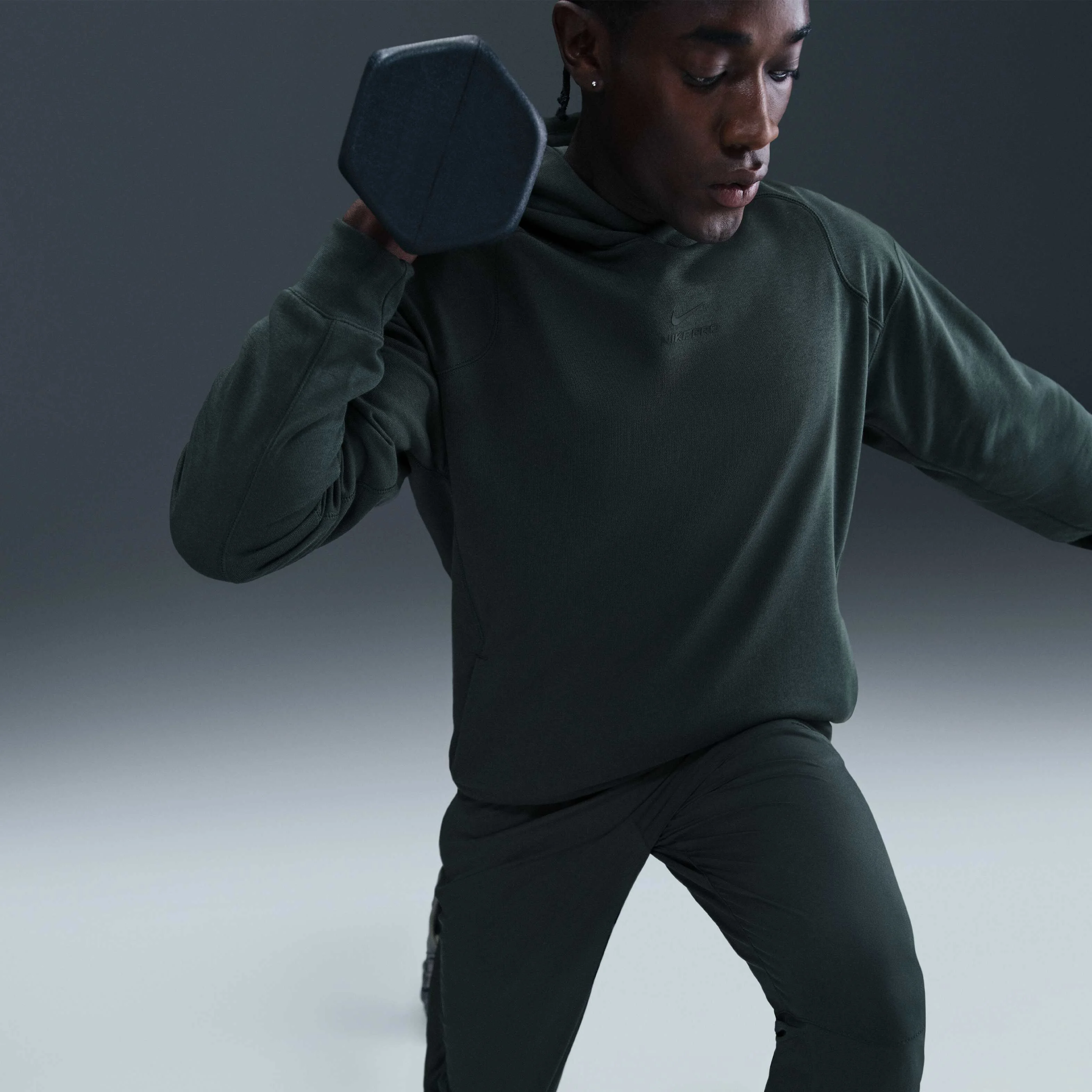 هودی ورزشی مردانه نایک پرو Dri-FIT لایه میانی