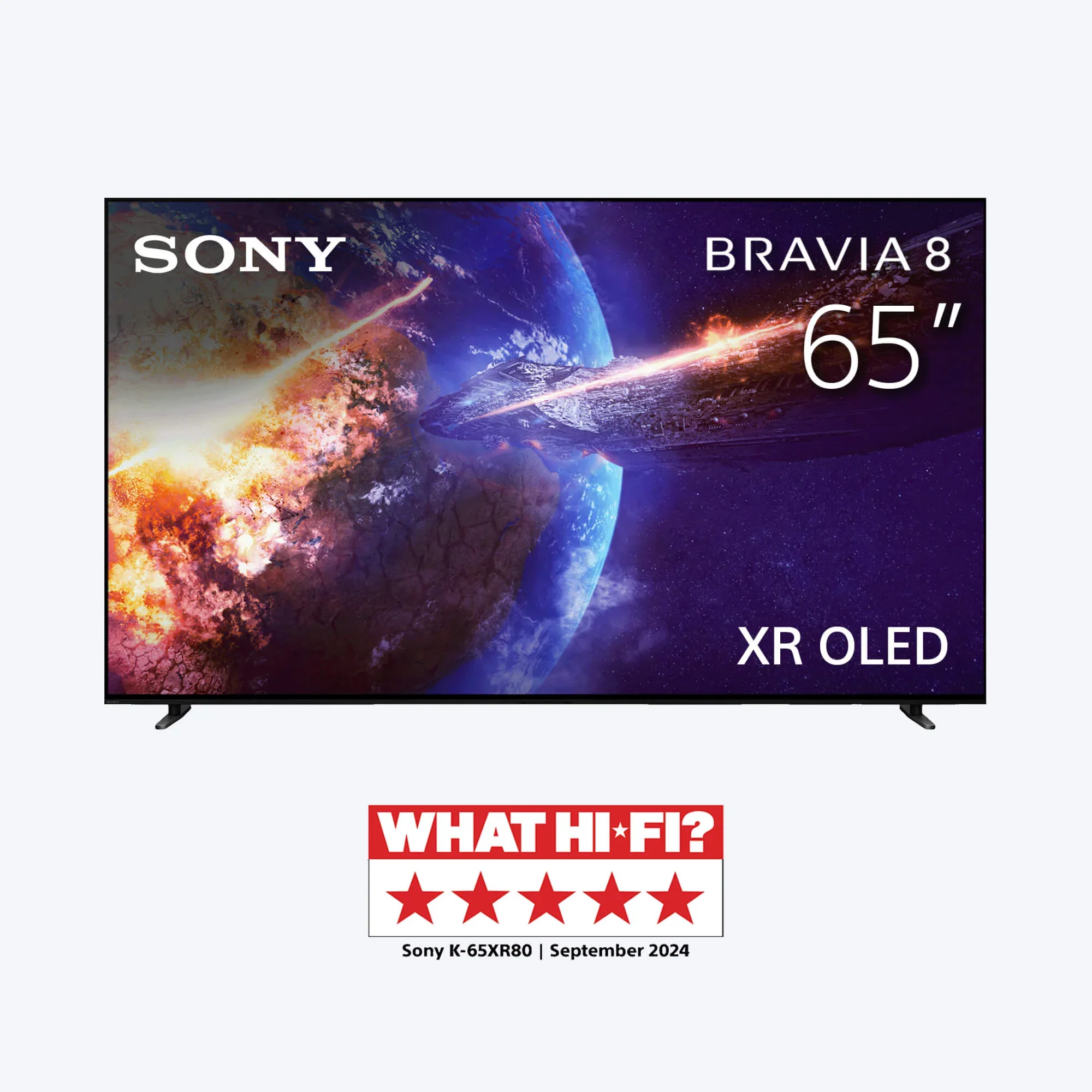 سونی | BRAVIA 8 | سایز 65 اینچ | XR-OLED | پردازنده XR | ویژگی‌های انحصاری برای بازی PS5 | تلویزیون هوشمند 4K HDR Dolby Vision (Google TV) | مدل 2024