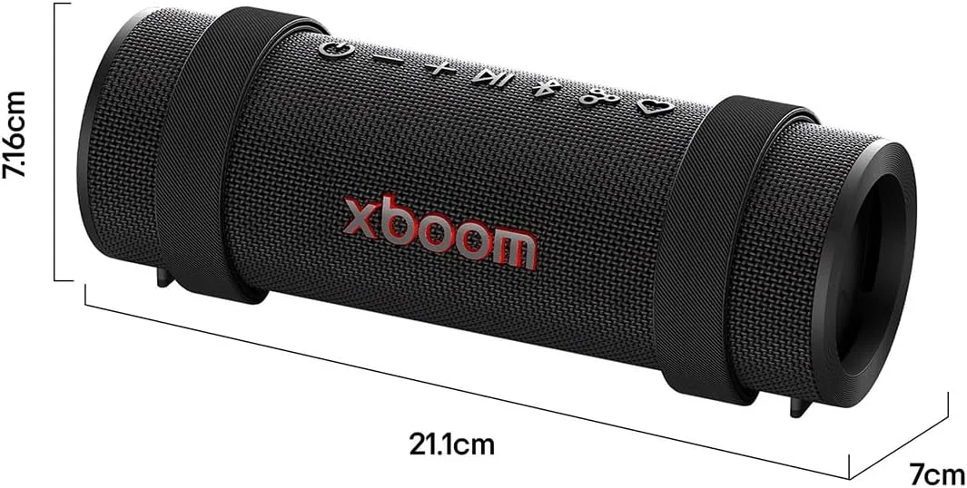 اسپیکر بلوتوثی قابل حمل LG xboom Grab طراحی شده توسط will.i.am | باتری 20 ساعته | IP67 - تصویر 2 اسپیکر بلوتوثی قابل حمل LG xboom Grab طراحی شده توسط will.i.am | باتری 20 ساعته | IP67 - تصویر 2