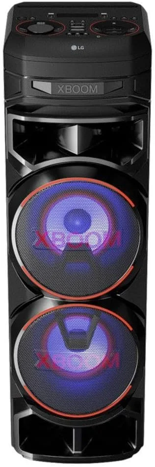 ال جی Xboom RNC9 - بلوتوث چندگانه، بیس قدرتمند، ورودی میکروفون و گیتار