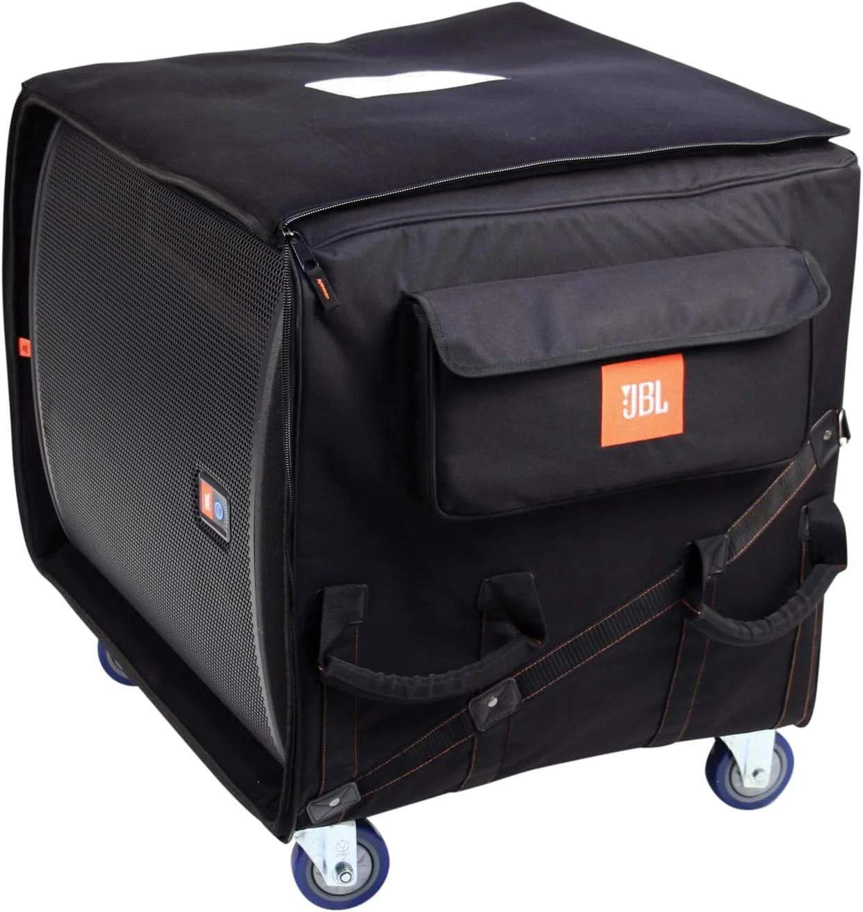 کیف حمل ساب ووفر چرخ دار JBL برای اسپیکر ساب ووفر 18 اینچی JBL; مشکی (JBL-SUB-18T)