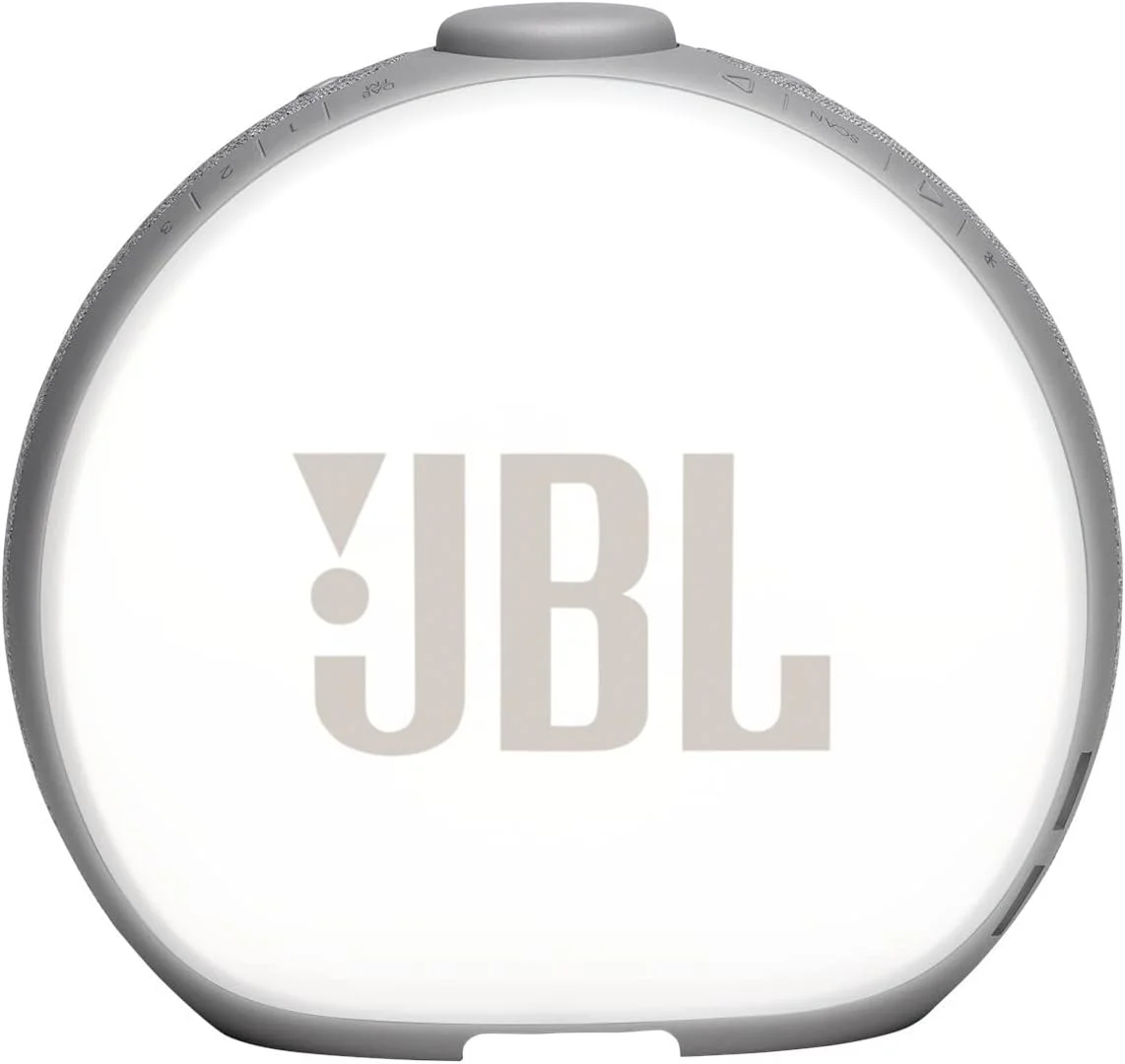 اسپیکر رادیویی بلوتوثی ساعت دار JBL Horizon 2 با رادیو FM و DAB، خاکستری