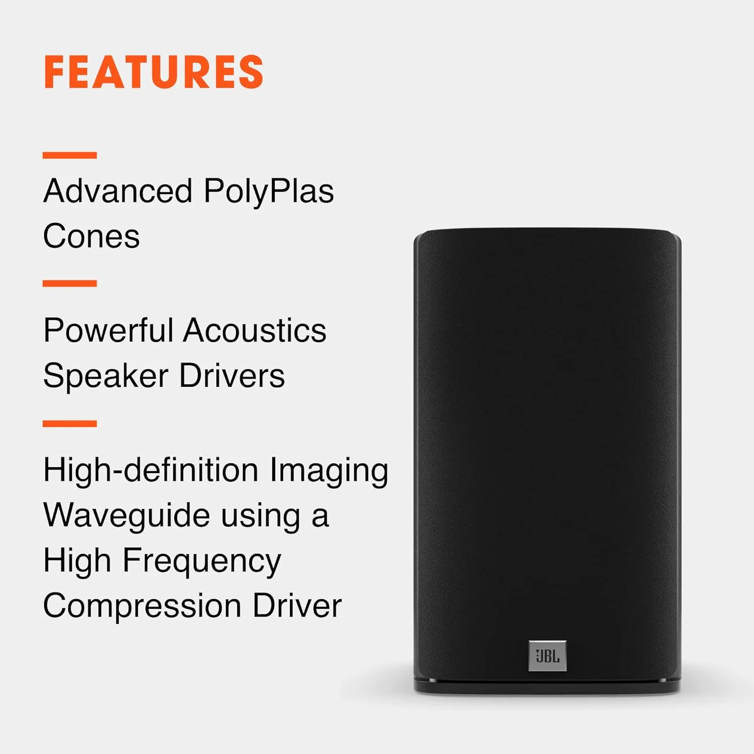 بلندگوی قفسه کتابی دو طرفه JBL Studio 630 - چوب تیره - با ووفر مخروطی PolyPlas 6.5 اینچی، درایور فشرده سازی 2414H-1 و توری مغناطیسی بلندگوی قفسه کتابی دو طرفه JBL Studio 630 - چوب تیره - با ووفر مخروطی PolyPlas 6.5 اینچی، درایور فشرده سازی 2414H-1 و توری مغناطیسی