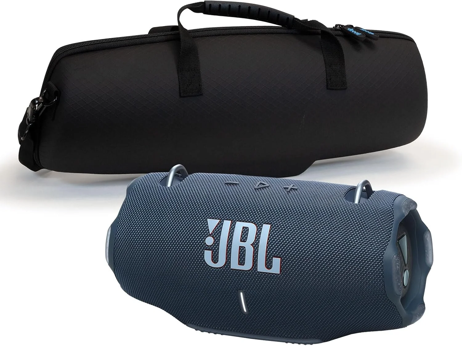 اسپیکر بلوتوثی قابل حمل JBL Xtreme 4 آبی همراه با کیف سخت divvi!