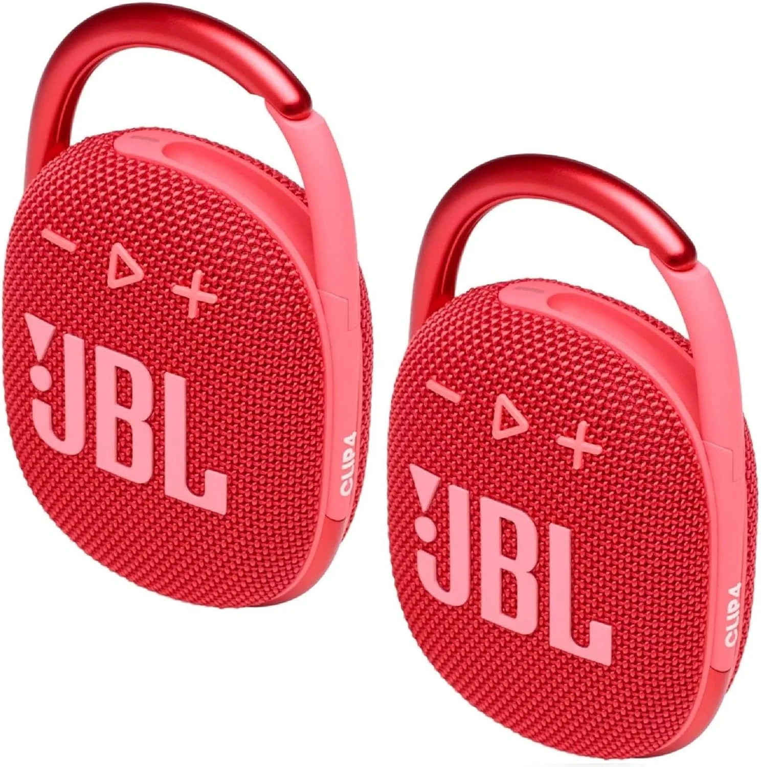 بسته دو عددی اسپیکر بلوتوثی بی سیم ضد آب JBL Clip 4 (قرمز)