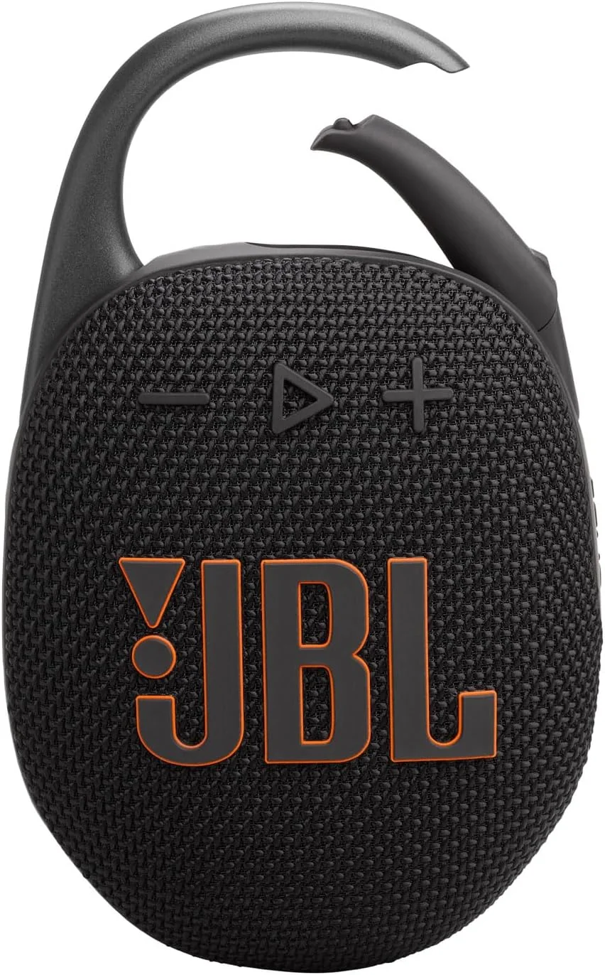 اسپیکر بلوتوثی JBL Clip 5 به همراه کیف محافظ divvi! - مشکی اسپیکر بلوتوثی JBL Clip 5 به همراه کیف محافظ divvi! - مشکی