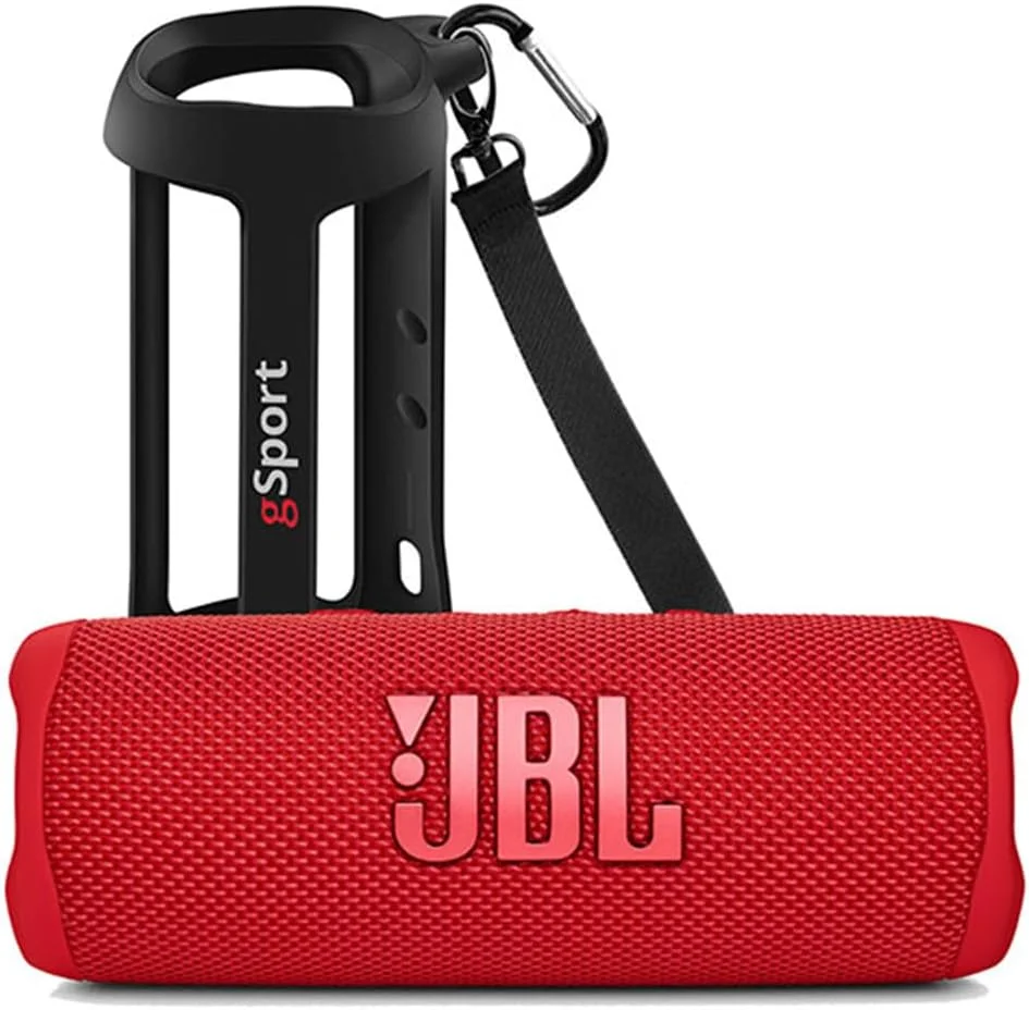 اسپیکر قابل حمل ضدآب JBL FLIP 6 به همراه کیف سیلیکونی gSport (قرمز) اسپیکر قابل حمل ضدآب JBL FLIP 6 به همراه کیف سیلیکونی gSport (قرمز)