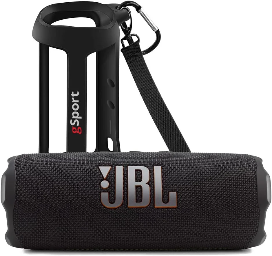 باندل اسپیکر قابل حمل ضدآب JBL FLIP 7 به همراه کاور سیلیکونی gSport (مشکی) باندل اسپیکر قابل حمل ضدآب JBL FLIP 7 به همراه کاور سیلیکونی gSport (مشکی)