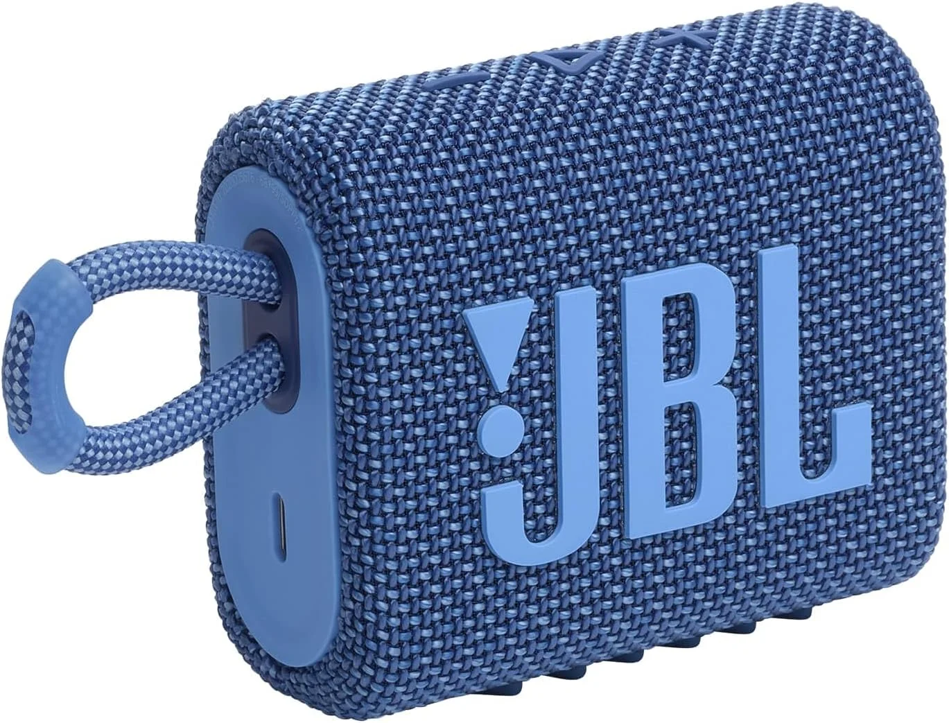 اسپیکر بلوتوثی فوق العاده قابل حمل JBL Go 3 ECO، صدای حرفه ای، ضد آب، Type C (بدون میکروفون، آبی) اسپیکر بلوتوثی فوق العاده قابل حمل JBL Go 3 ECO، صدای حرفه ای، ضد آب، Type C (بدون میکروفون، آبی)
