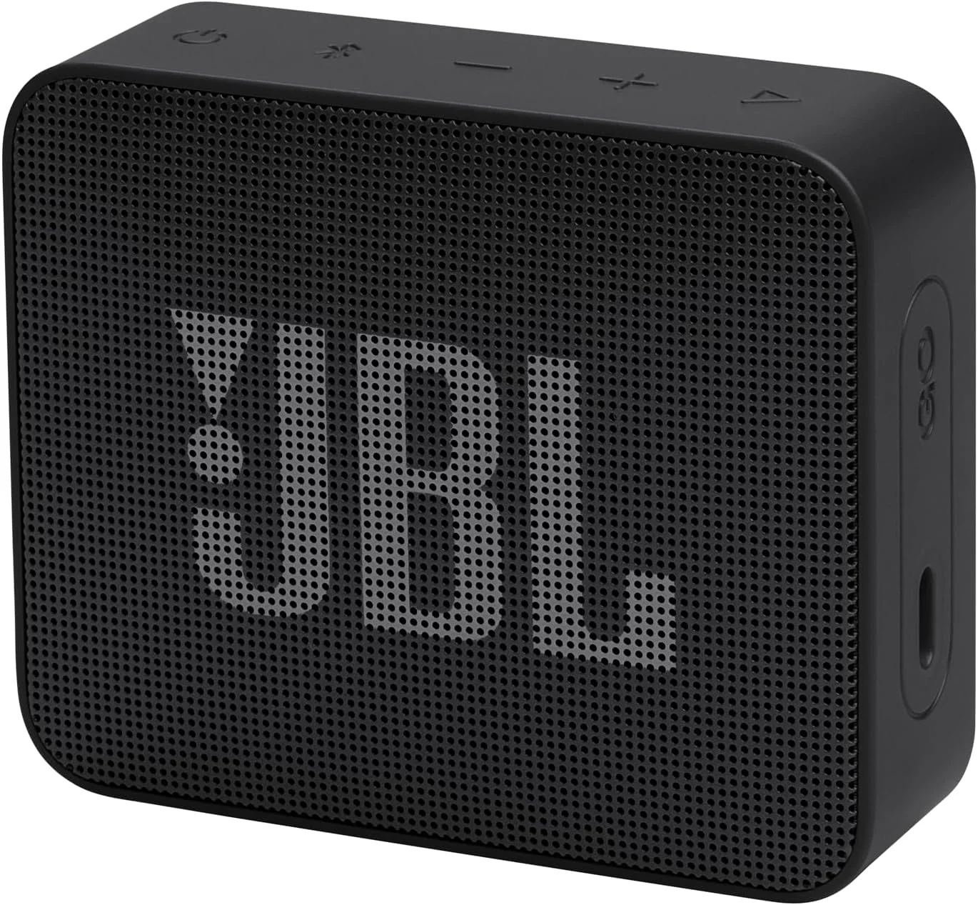 اسپیکر بلوتوثی قابل حمل JBL GO Essential 2 با صدای حرفه ای اورجینال، تا 5 ساعت عمر باتری، با طراحی ضد آب IP67، مشکی