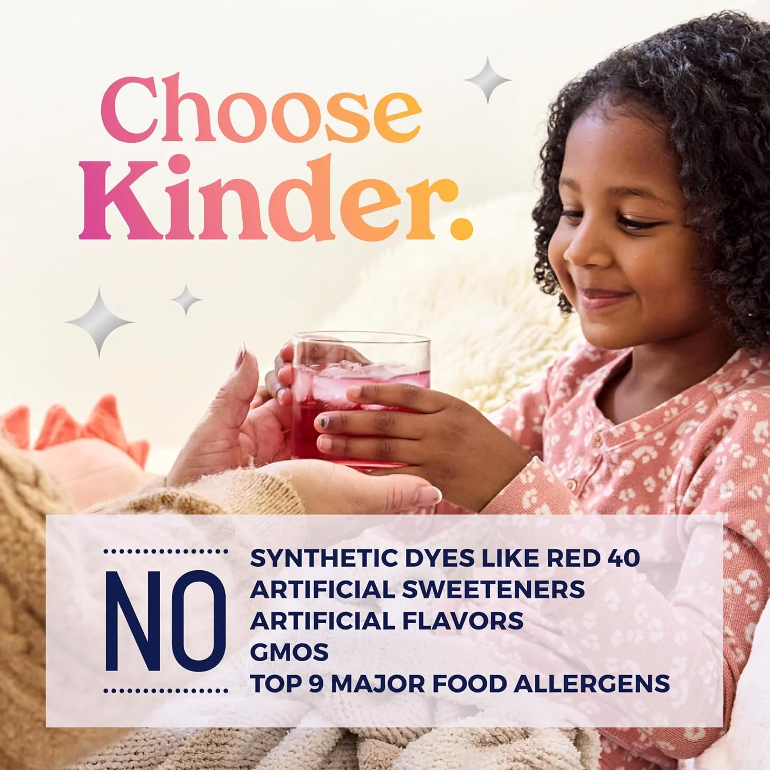 مخلوط پودری نوشیدنی الکترولیت Kinderlyte، بسته های آبرسانی، بدون شیرین کننده ها یا طعم دهنده های مصنوعی، بدون رنگ های مصنوعی، وگان، غیر GMO، بدون گلوتن، برای کودکان و بزرگسالان، پانچ میوه (16 عدد)