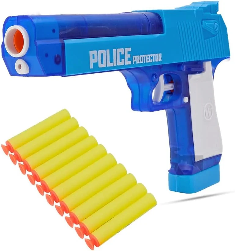 مجموعه اسباب بازی تفنگ آب پاش و پرتاب کننده تیر فومی TOY GARDEN، 2 در 1، تیرهای نرم ایمن، سرگرمی تابستانی در فضای باز برای پسران و دختران