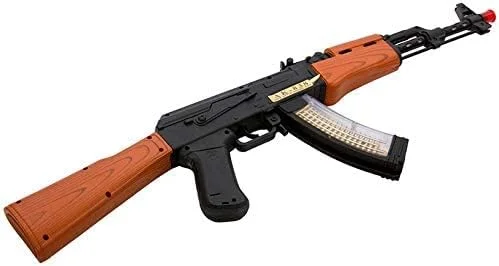 اسباب بازی تفنگ AK-47 کودکانه، چند رنگ [1000000587548]