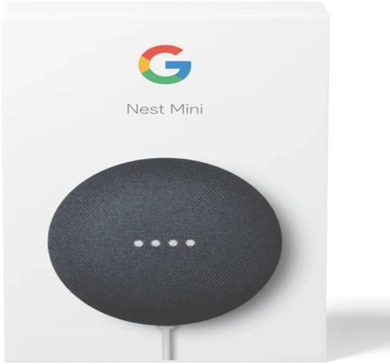 اسپیکر هوشمند K06 Nest Mini Charcoal (نسل دوم جدیدترین) با دستیار G.o.o.g.l.e - اورجینال و نو