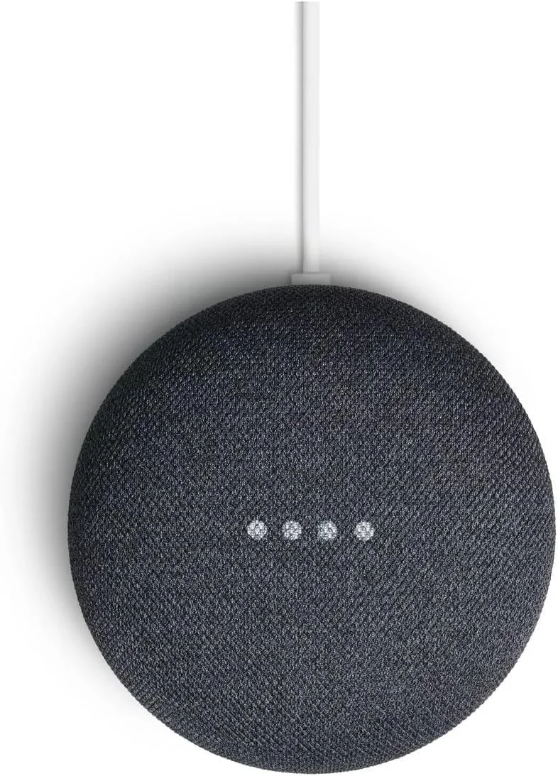 اسپیکر هوشمند K06 Nest Mini Charcoal (نسل دوم جدیدترین) با دستیار G.o.o.g.l.e - اورجینال و نو
