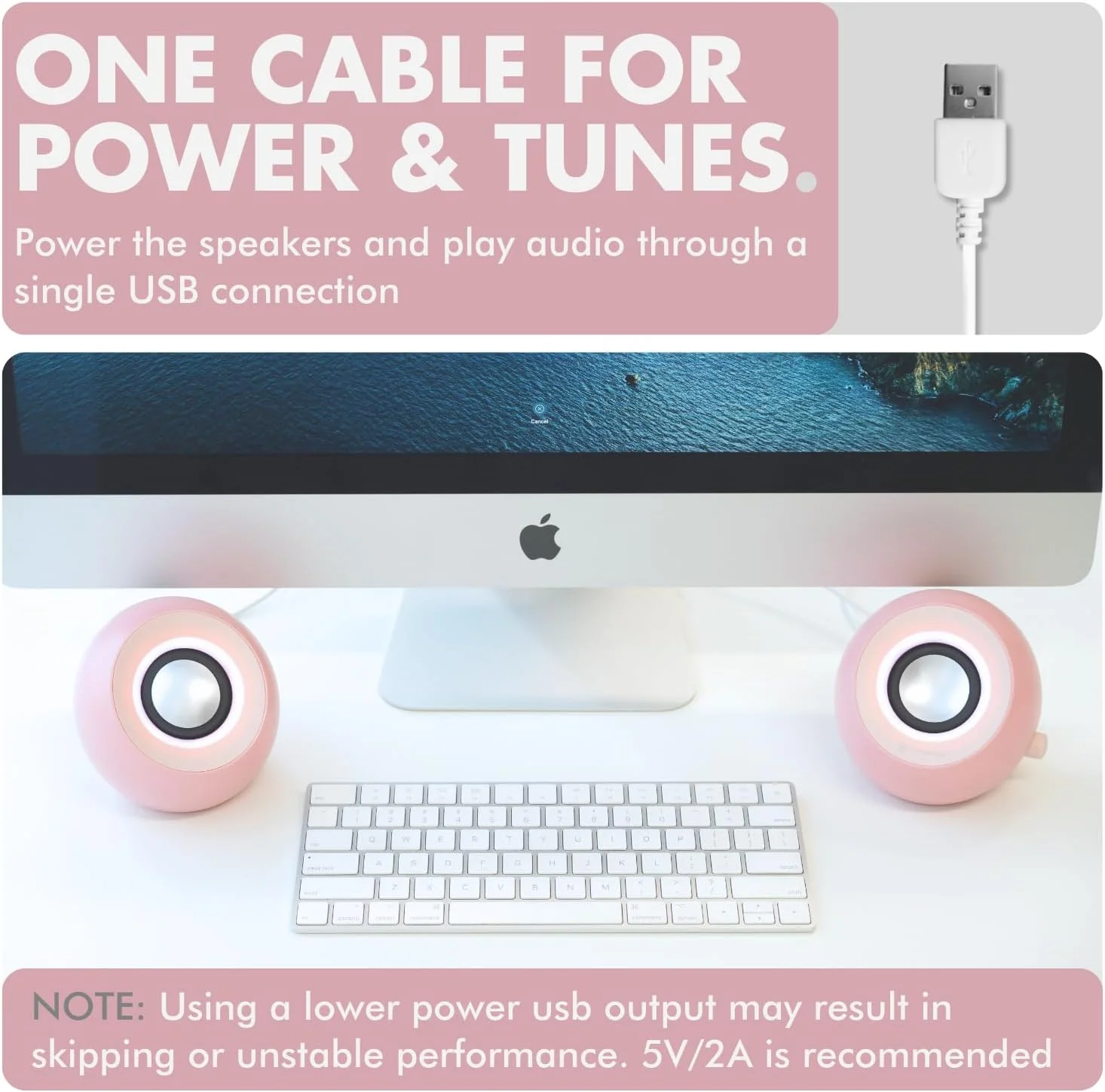 اسپیکر کامپیوتر X9 Performance صورتی با بلوتوث، USB و AUX - اتصال سه حالته، درایورهای دوتایی 2.25 اینچی، نورپردازی RGB، رنگ های پاستلی رنگارنگ برای کار و بازی - اسپیکرهای بلوتوثی کامپیوتر - صورتی اسپیکر کامپیوتر X9 Performance صورتی با بلوتوث، USB و AUX - اتصال سه حالته، درایورهای دوتایی 2.25 اینچی، نورپردازی RGB، رنگ های پاستلی رنگارنگ برای کار و بازی - اسپیکرهای بلوتوثی کامپیوتر - صورتی