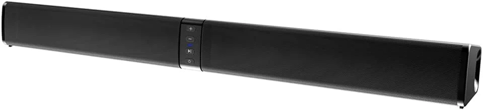 اسپیکر ساندبار جداشدنی 20 واتی با ساب ووفر داخلی، 4.0 کاناله، صدای فراگیر سه بعدی با میکروفون برای تلویزیون خانگی و کامپیوتر