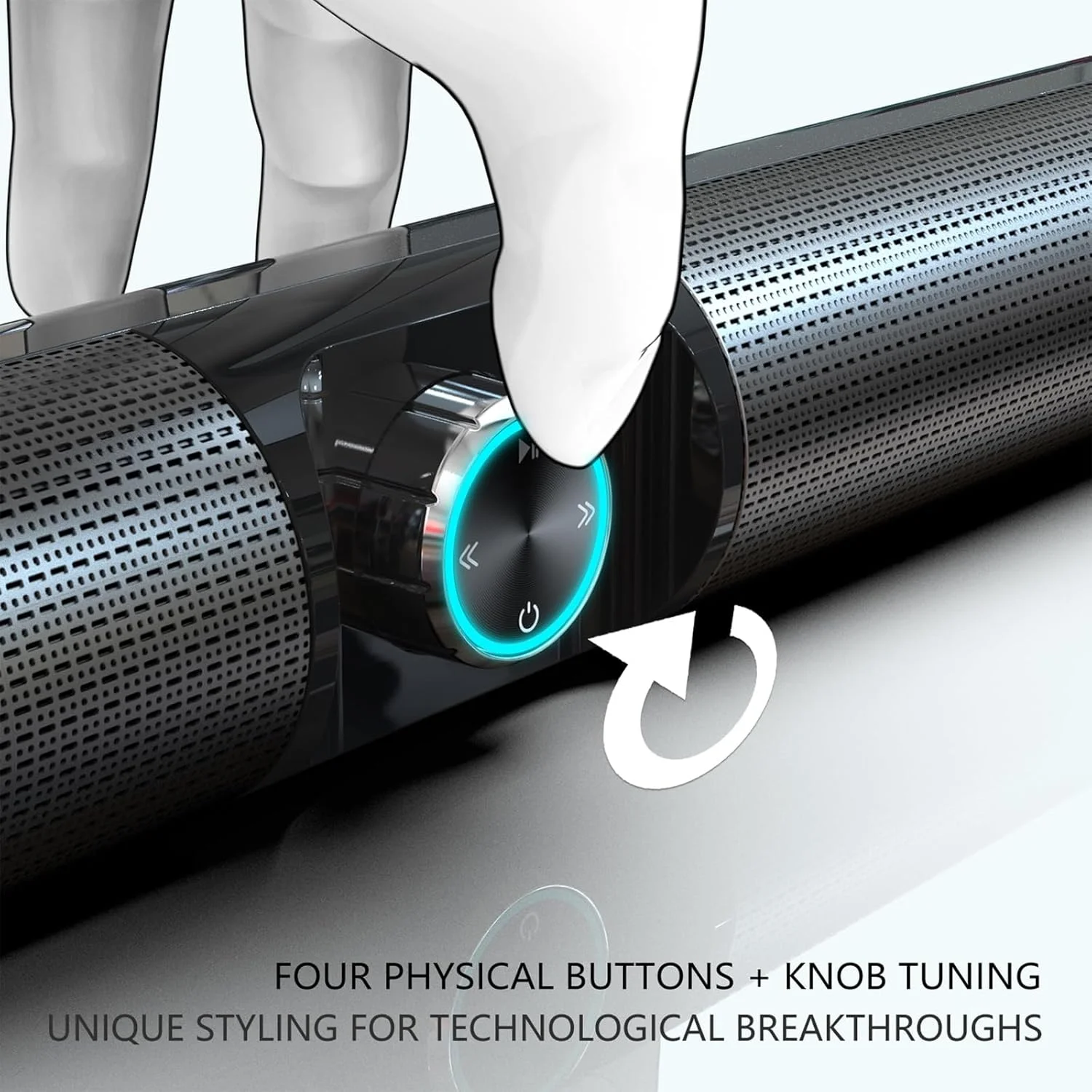 اسپیکر بلوتوثی بی سیم Morelian BS-55 مناسب کامپیوتر، تلویزیون خانگی، فضای باز، دارای تنظیمات صوتی با دکمه، باتری 2000 میلی آمپر و پشتیبانی از ورودی صدای 3.5 میلی متری به همراه کنترل از راه دور اسپیکر بلوتوثی بی سیم Morelian BS-55 مناسب کامپیوتر، تلویزیون خانگی، فضای باز، دارای تنظیمات صوتی با دکمه، باتری 2000 میلی آمپر و پشتیبانی از ورودی صدای 3.5 میلی متری به همراه کنترل از راه دور