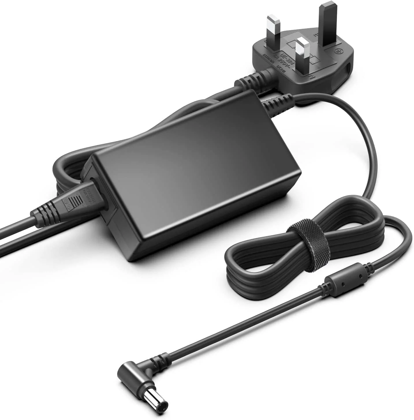 کابل آداپتور منبع تغذیه 19 ولت سازگار با ساندبار سامسونگ HW-S800B HW-S60T HW-S61T HW-Q800 HW-K370 HW-K850 HW-K950 HW-M4500 و تلویزیون سامسونگ UE32N5300AK UN28M4500 و شارژر مانیتور گیمینگ C27JG50