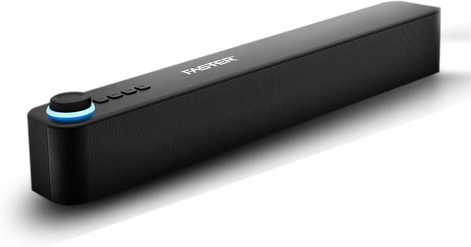 سیستم صوتی نواری بلوتوث بی‌سیم 12 واتی Z5 مناسب سیستم سینمای خانگی - اسپیکر استریو قابل حمل با بیس عمیق، USB، رادیو FM، AUX برای تلویزیون، کامپیوتر، لپ تاپ، موبایل - صدای بلند، صدای فراگیر