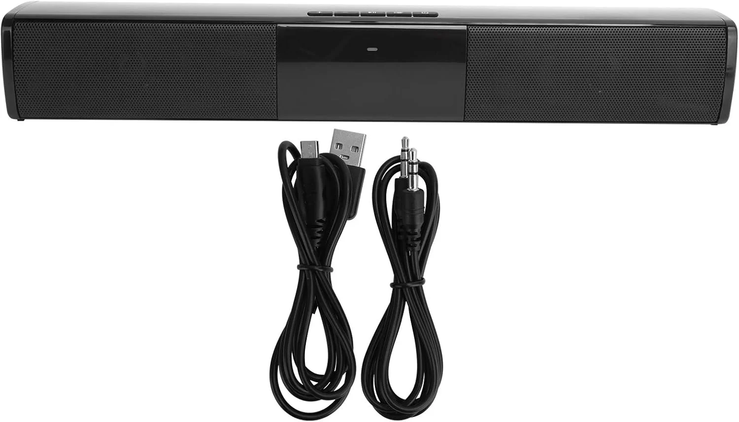 اسپیکر ساندبار بلوتوث بی‌سیم برای تلویزیون مدل BS28A با توان 2x5W، قابلیت پشتیبانی از کارت حافظه، فلش مموری، AUX و رادیو FM